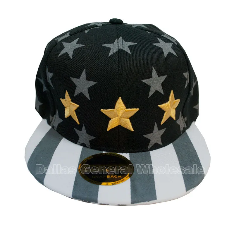 "Triple Stars" Casual Baseball Caps Wholesale