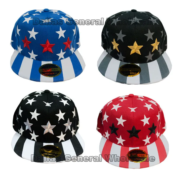 "Triple Stars" Casual Baseball Caps Wholesale