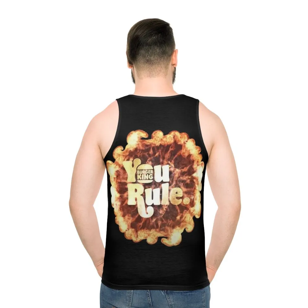 "You Rule" Unisex Fast Food Meme Tank Top
