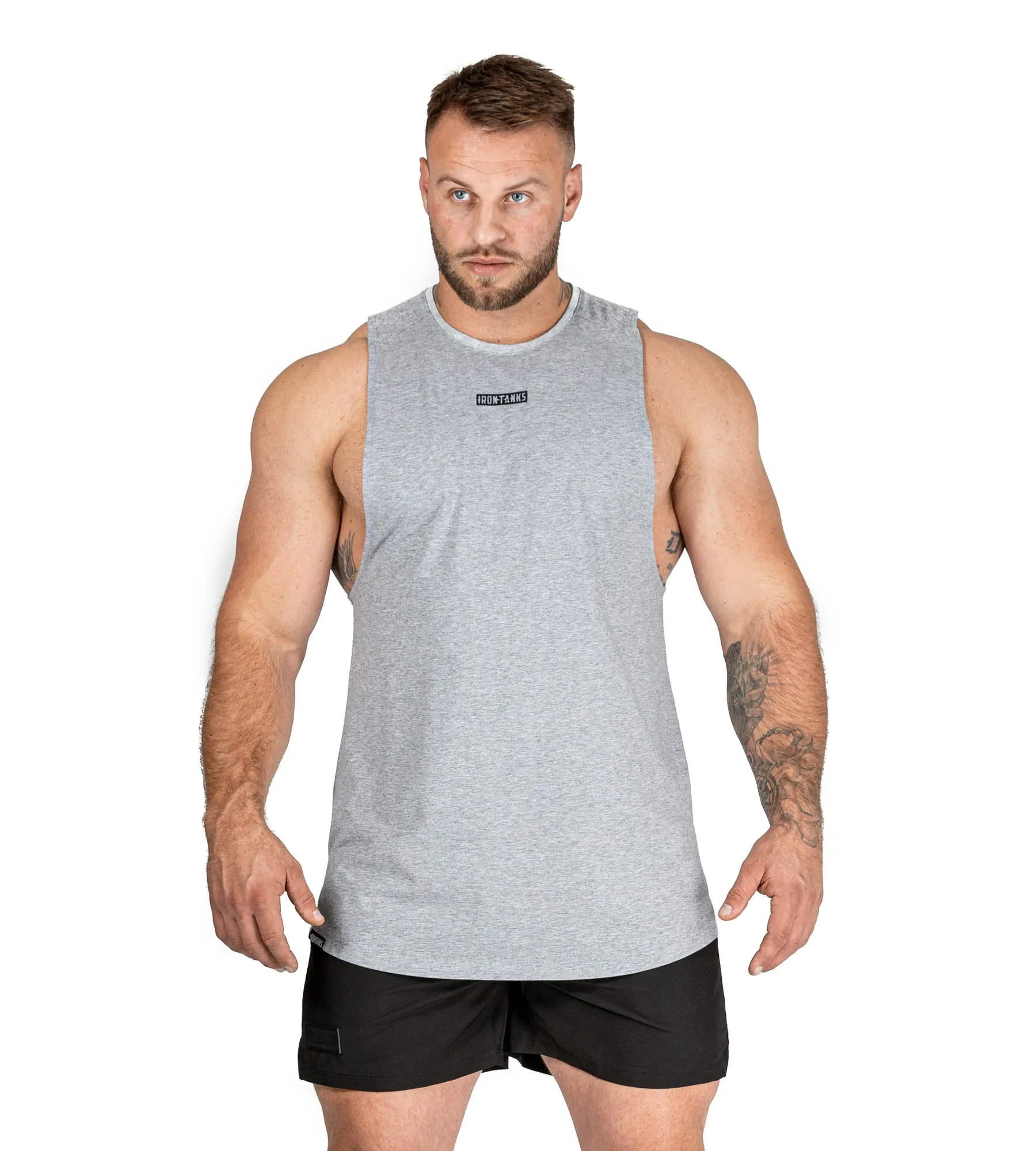 Raider Muscle Tank - Marle Grey