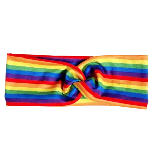 Rainbow Pride Twisted - Workout Headband