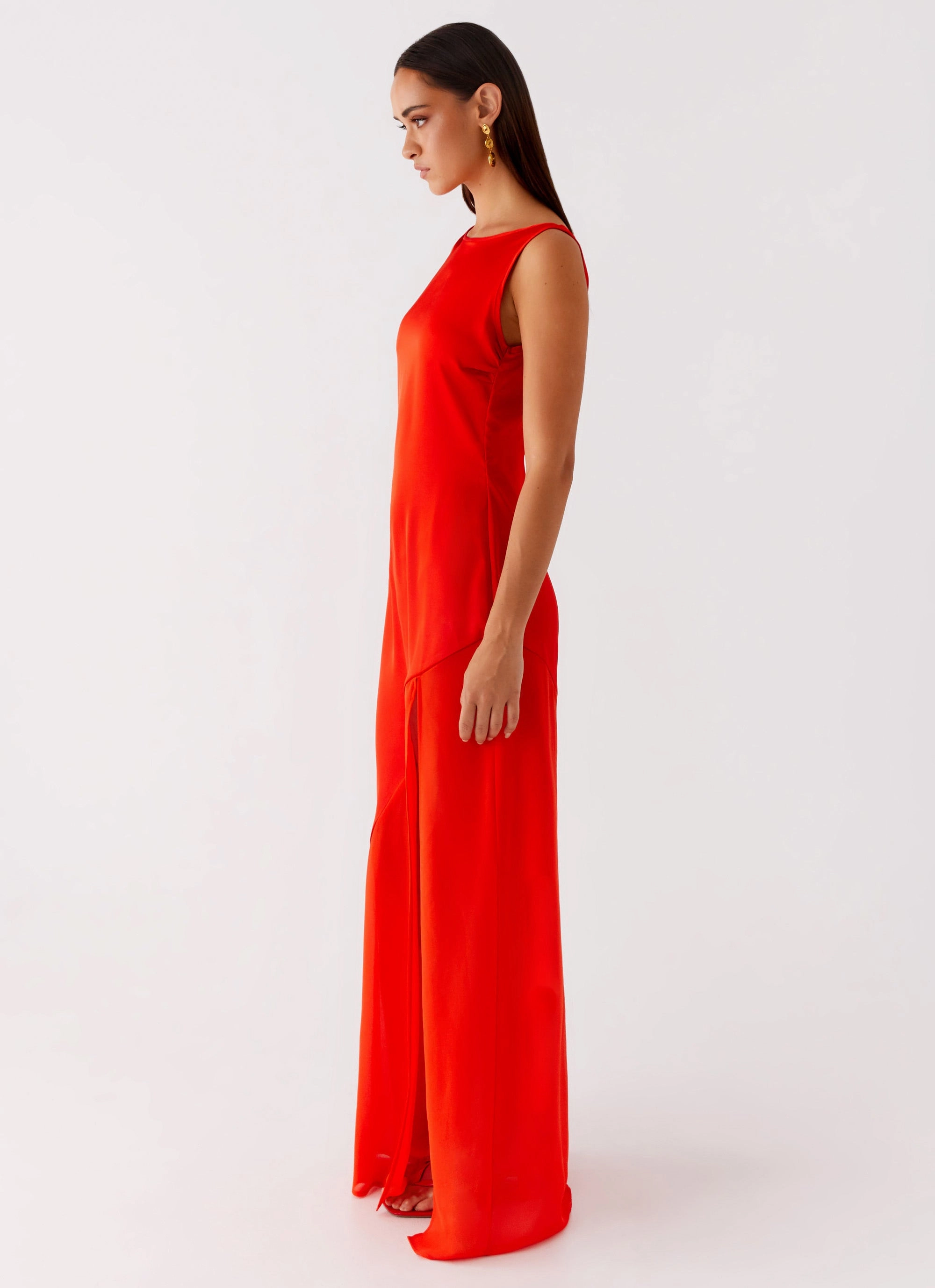 Lightweight warm-weather dress Ramiro Maxi Dress - Red