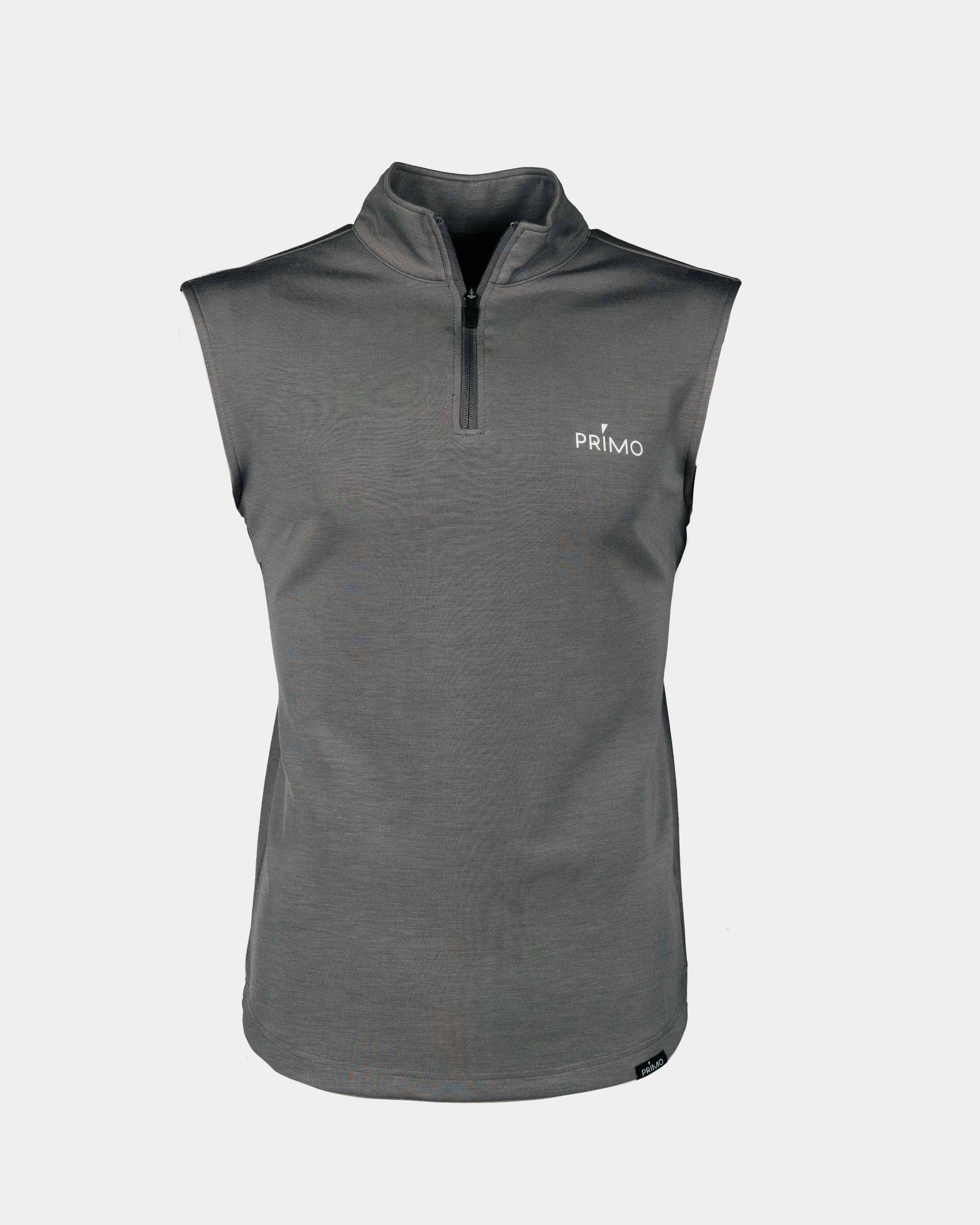 Street Style NoTagLabel Dark Gray Quarter Zip Vest