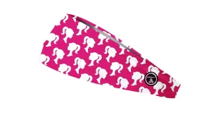 RAVEbandz The Pro - Wide Stretch Headband (Barbie)