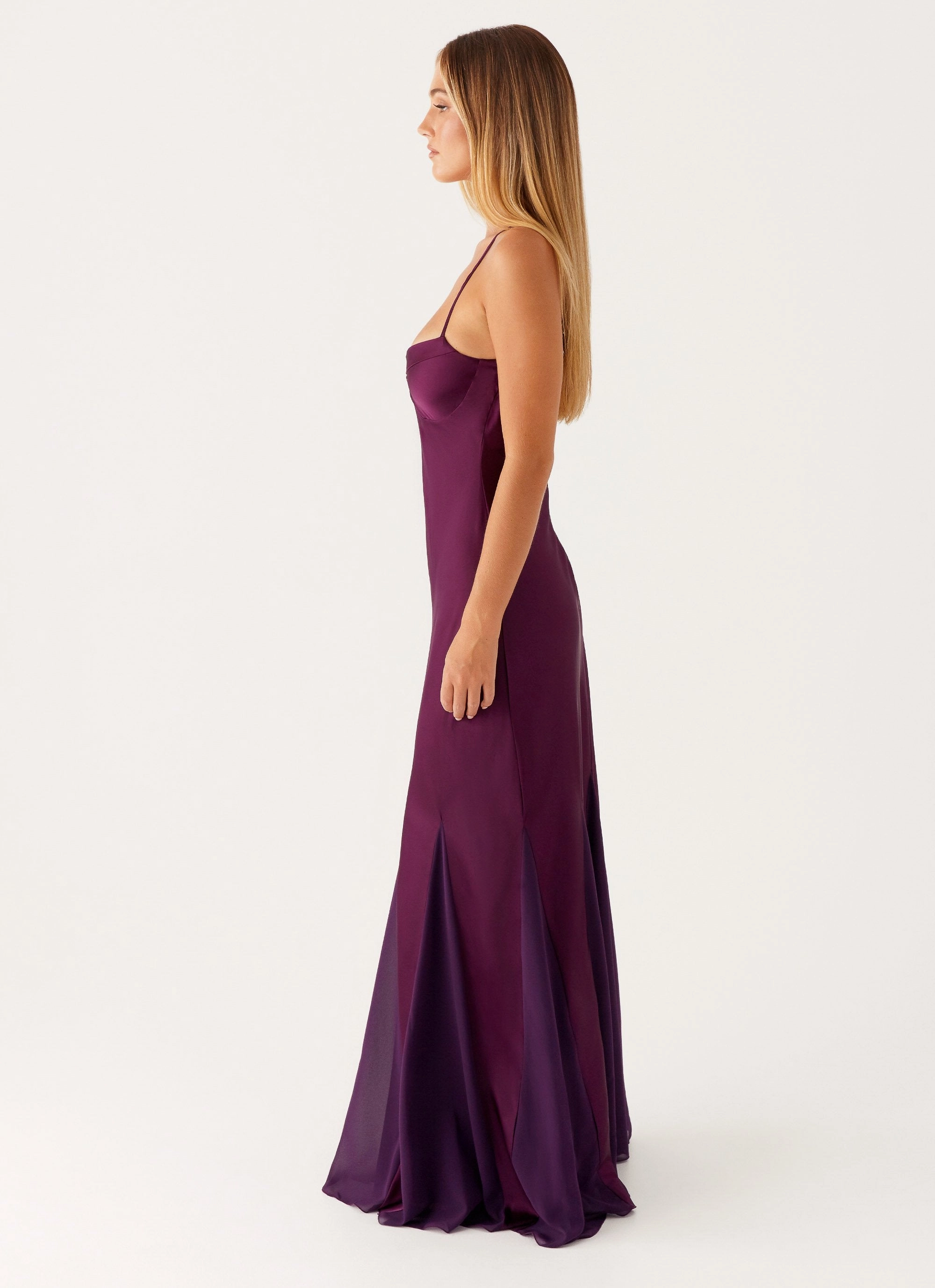 Ravello Maxi Dress - Mulberry Feminine Line Casual Chic