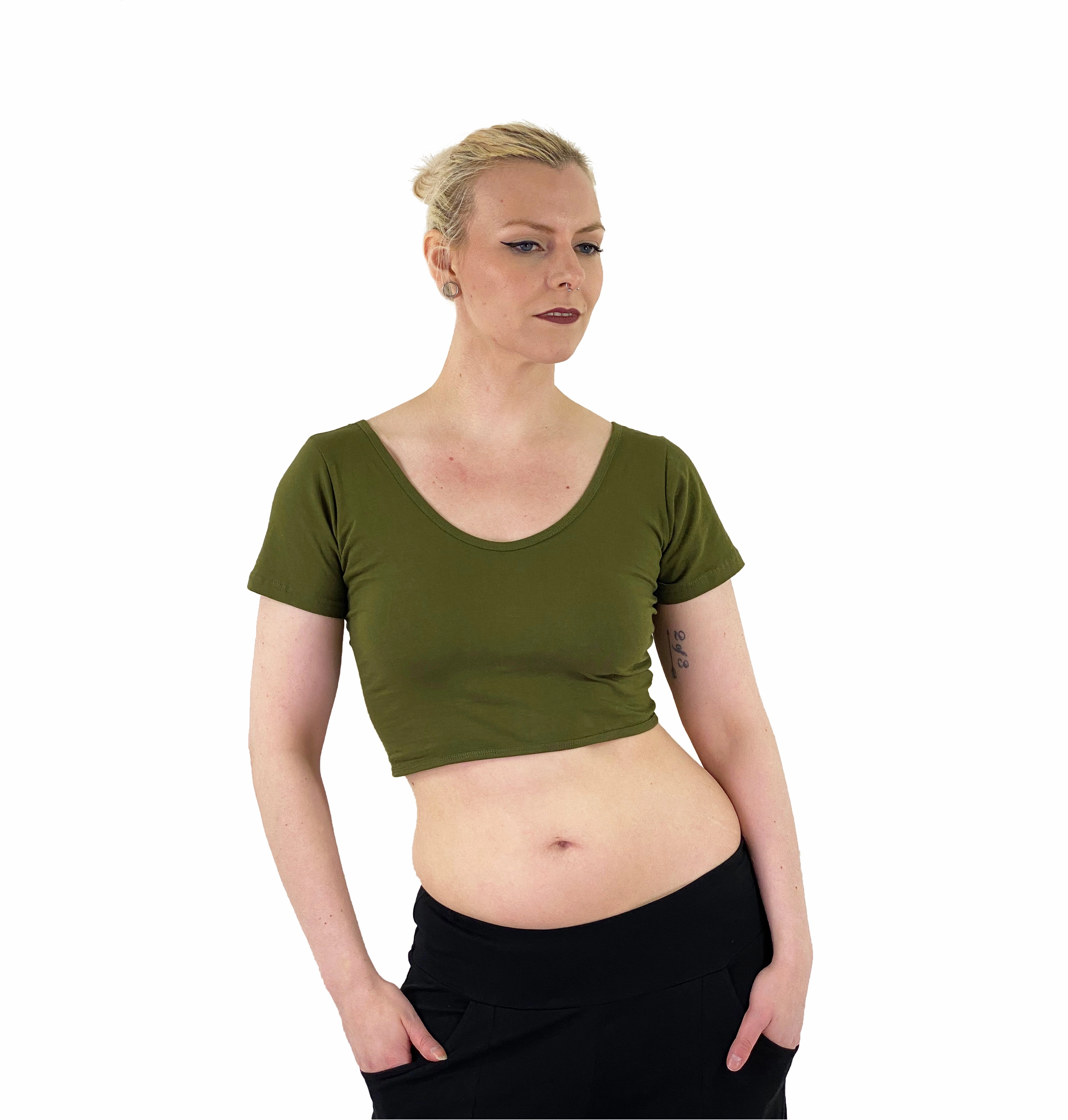 Raven Crop Oversized Fit
