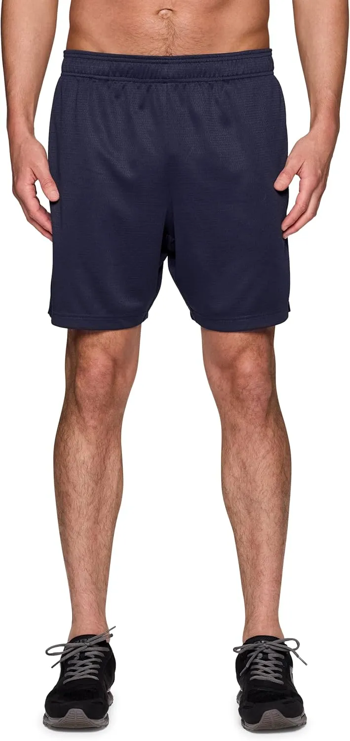 RBX Active Gym Shorts for Men, 7" X-DrI Moisture Wicking Quick Drying Jersey Mesh Workout Running Shorts with Pockets