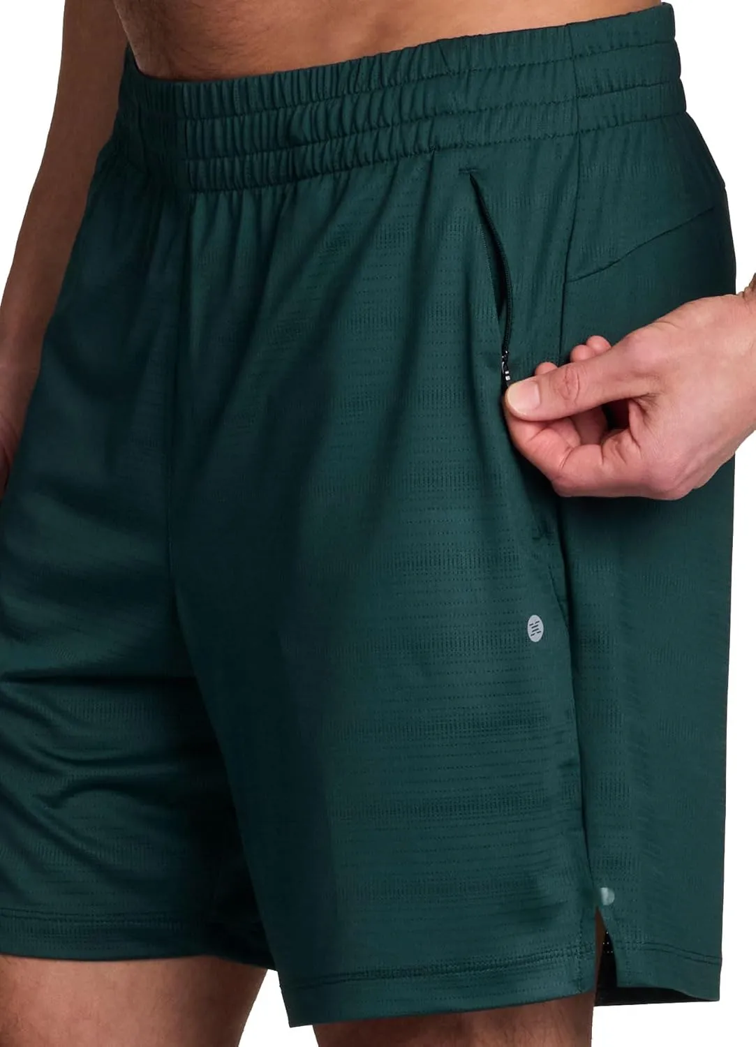 RBX Active Men's Gym Shorts, Moisture Wicking Quick Drying Jersey Running Workout Shorts with Pockets