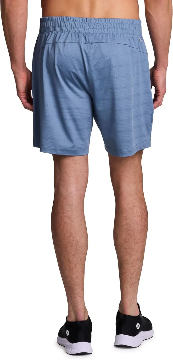 RBX Active Men's Gym Shorts, Moisture Wicking Quick Drying Jersey Running Workout Shorts with Pockets