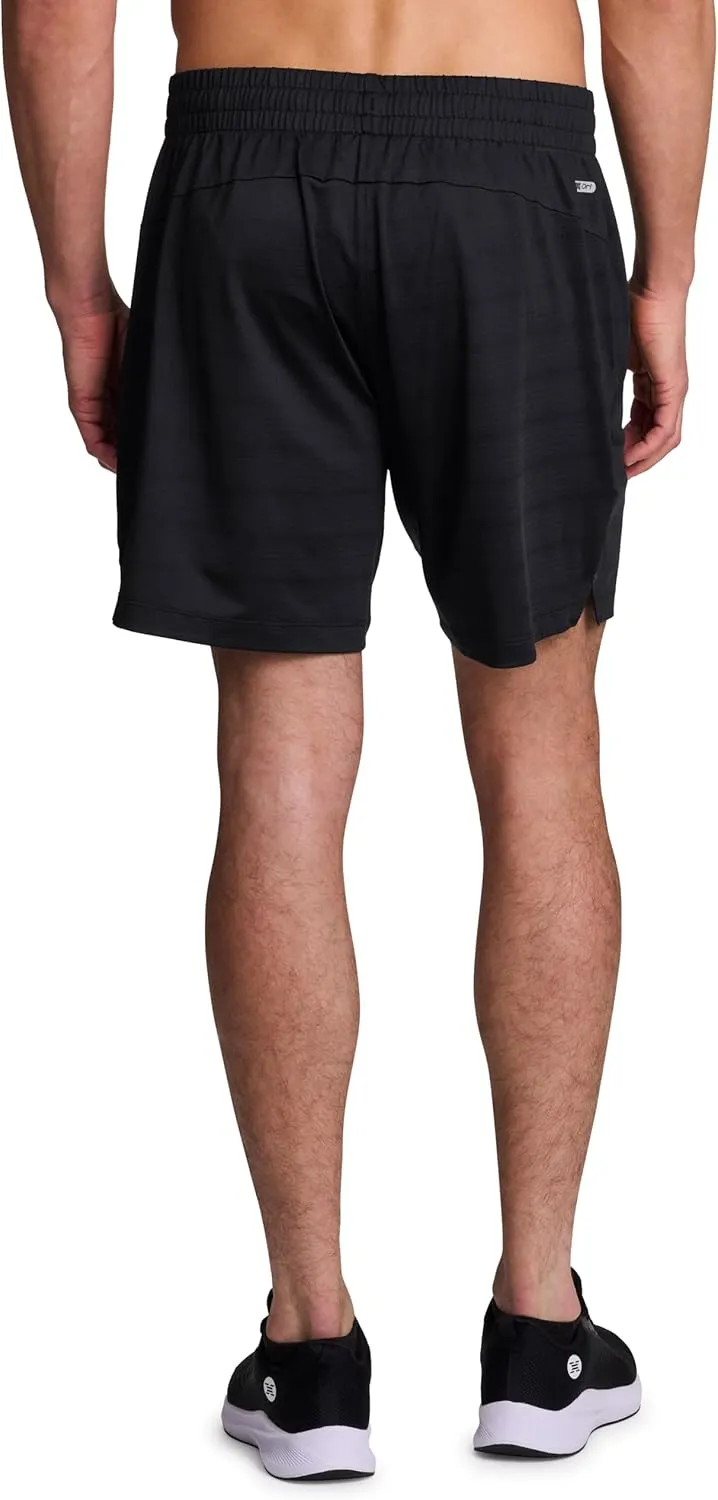 RBX Active Men's Gym Shorts, Moisture Wicking Quick Drying Jersey Running Workout Shorts with Pockets