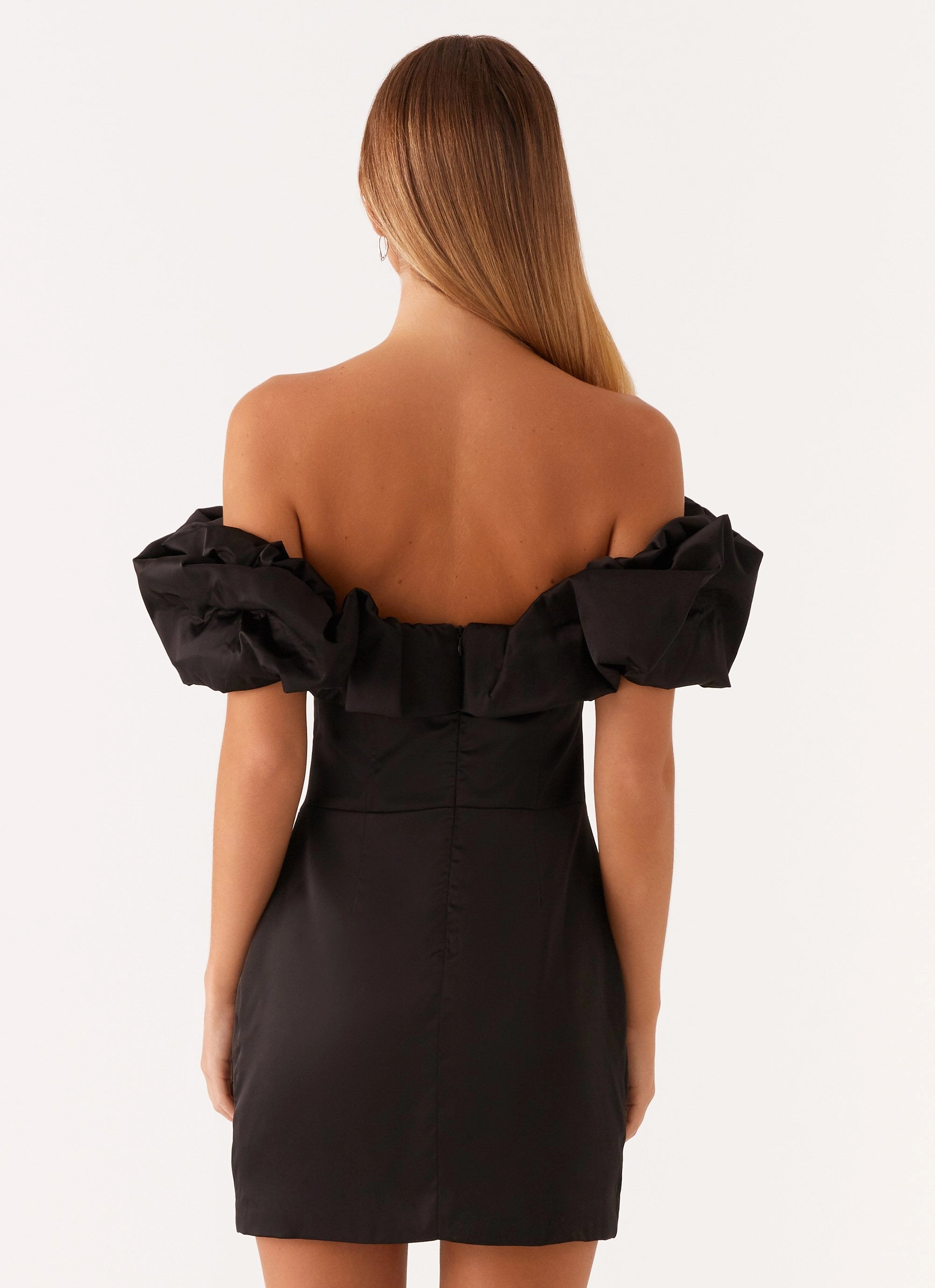 Read My Mind Mini Dress - Black Classic Mood Fall Piece