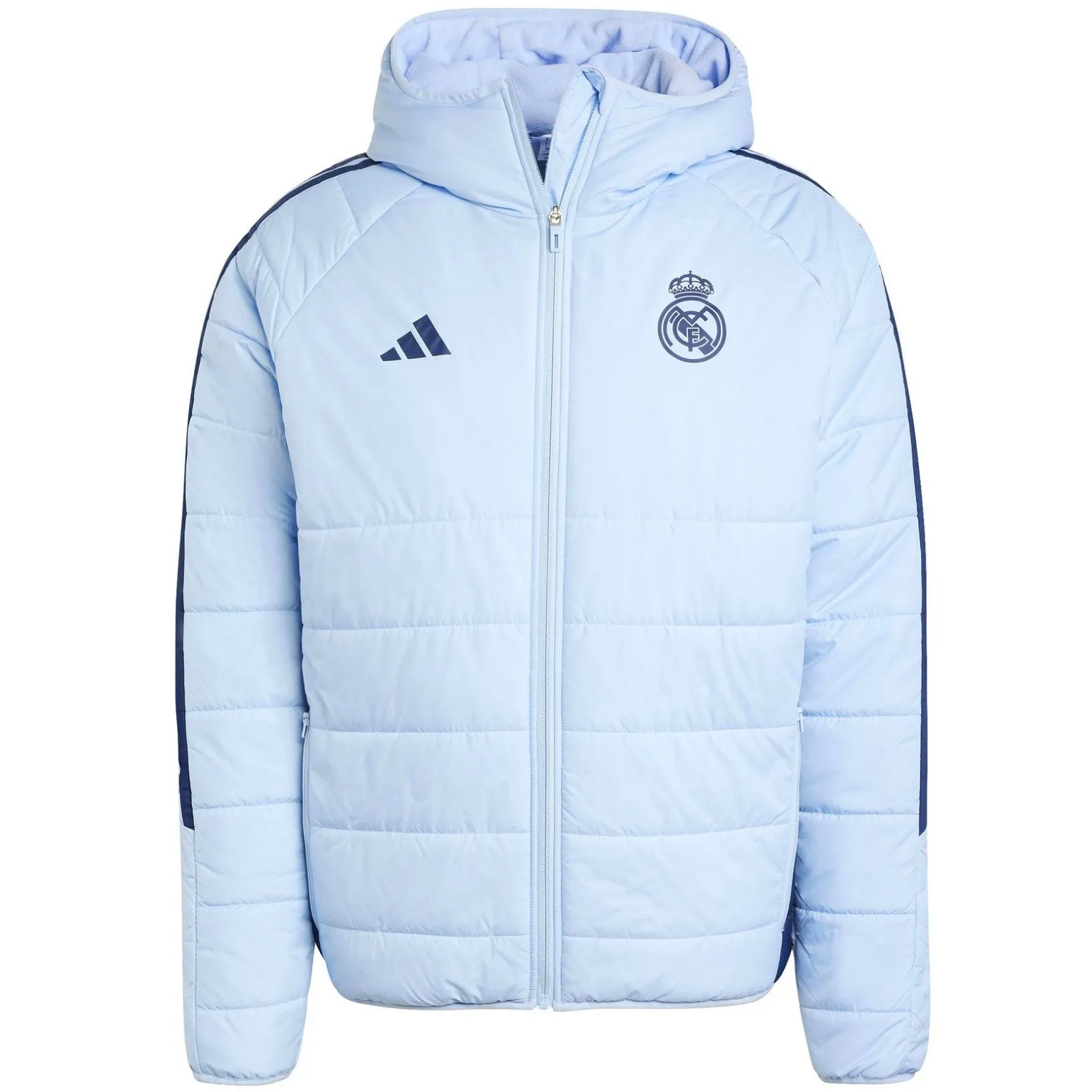 Real Madrid soccer bench padded jacket 2024/25 - Adidas