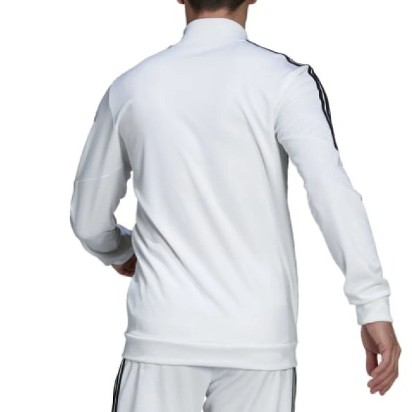 Real Madrid white training bench Soccer tracksuit 2022/23 - Adidas
