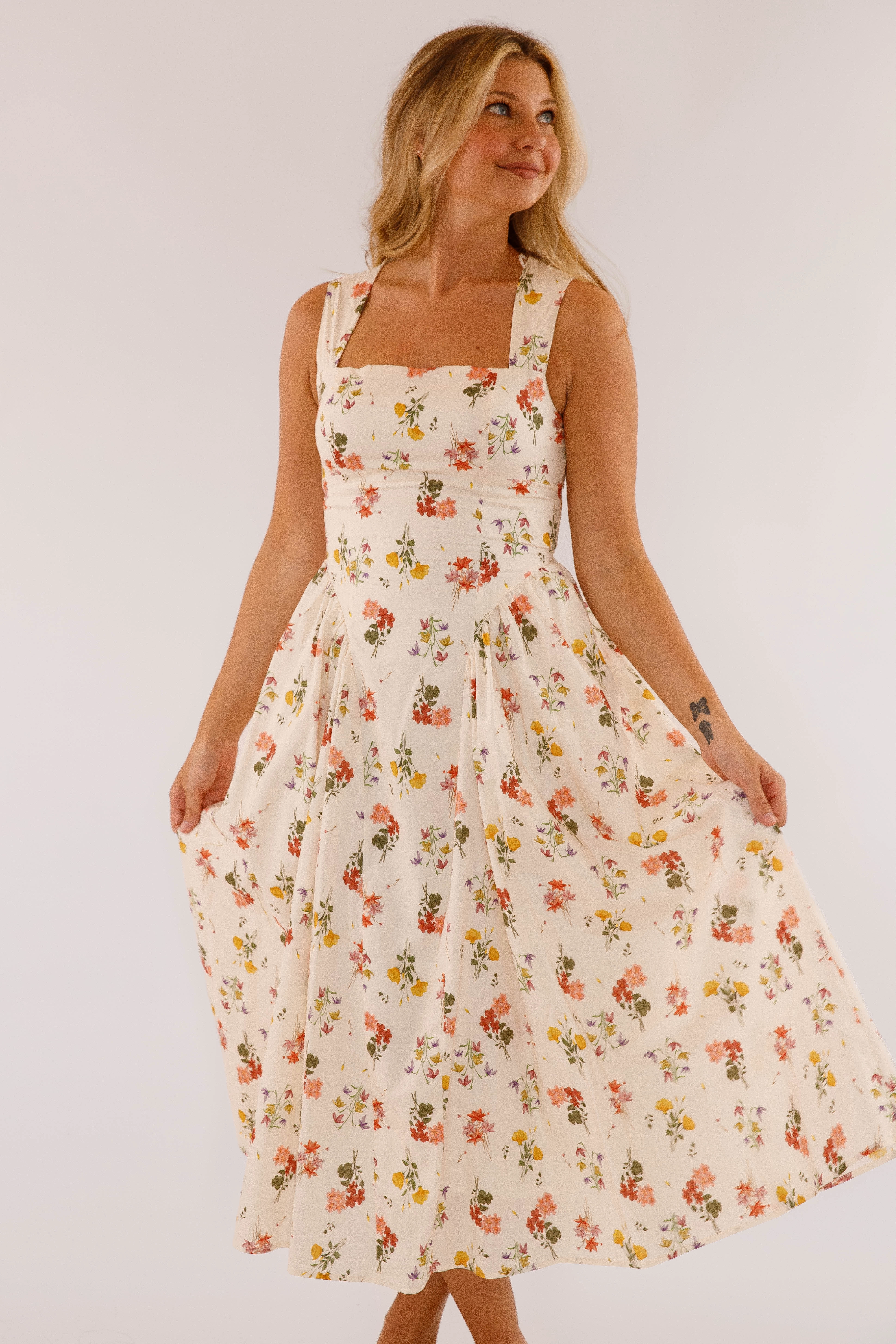 Pure Piece Street Elegance Really Need Somebody Midi Dress