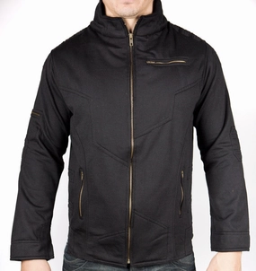 Rebel Jacket VentilatedBackPanel Rubberized Zippers