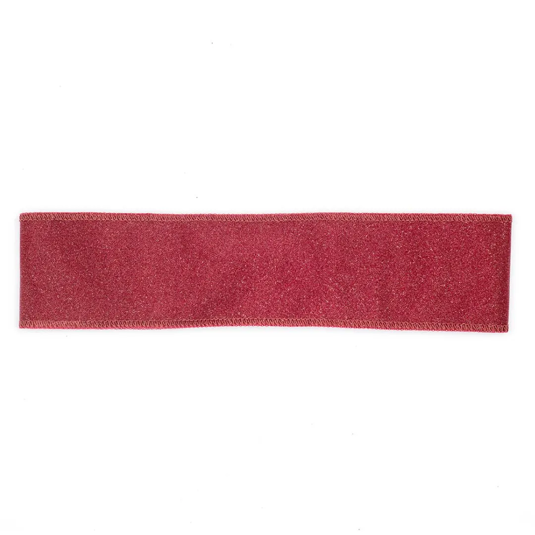 Red Shimmer Non-Slip Headband