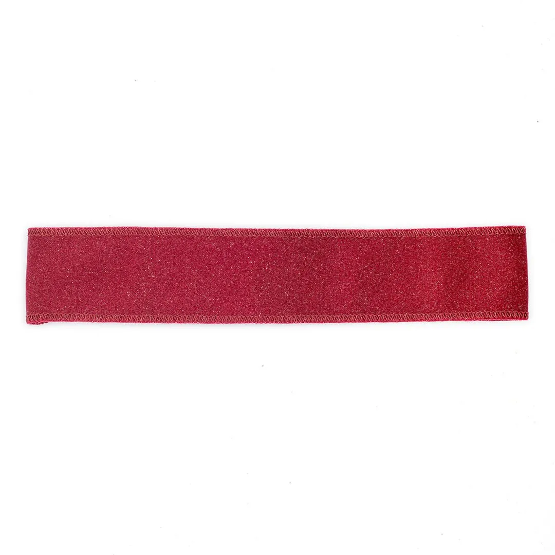 Red Shimmer Non-Slip Headband