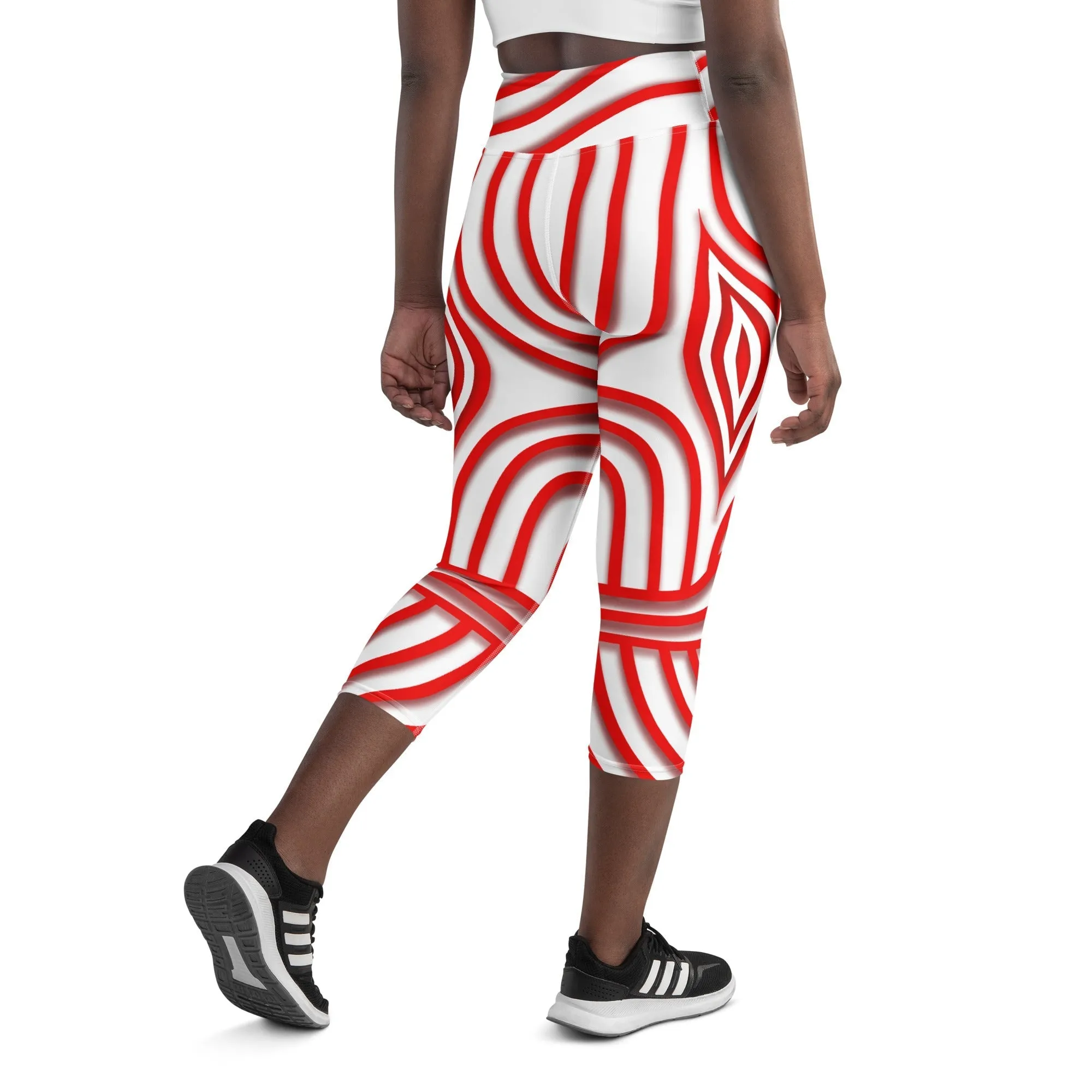 Red Target Yoga Capris