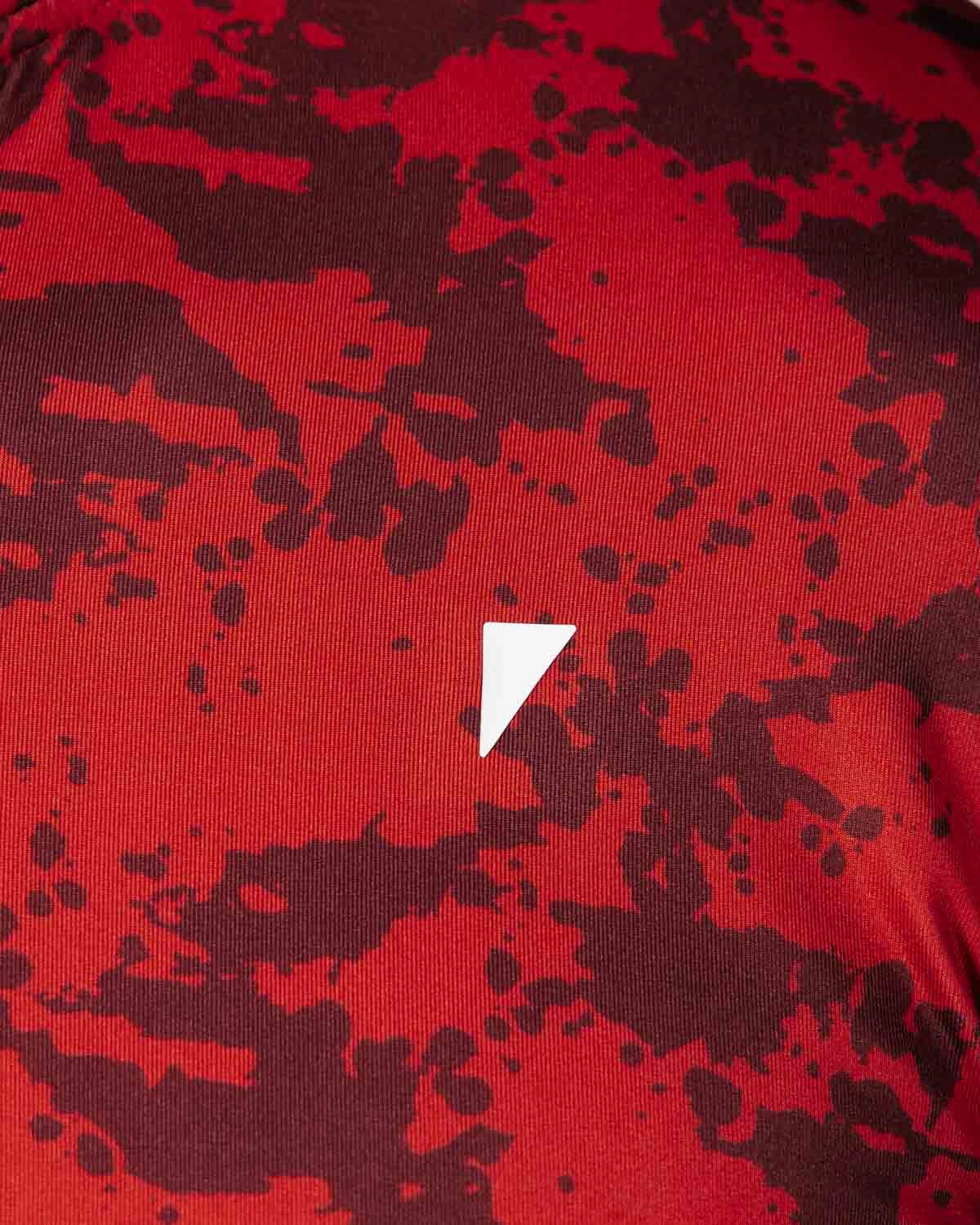 Red Splatter Blade Polo SolarReflectiveFinish HiddenPocket