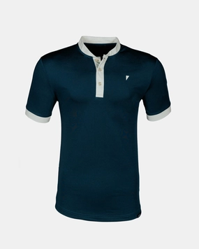 Elegant Cardigan Roll Up Sleeve Design Sailor Blade Collar Polo