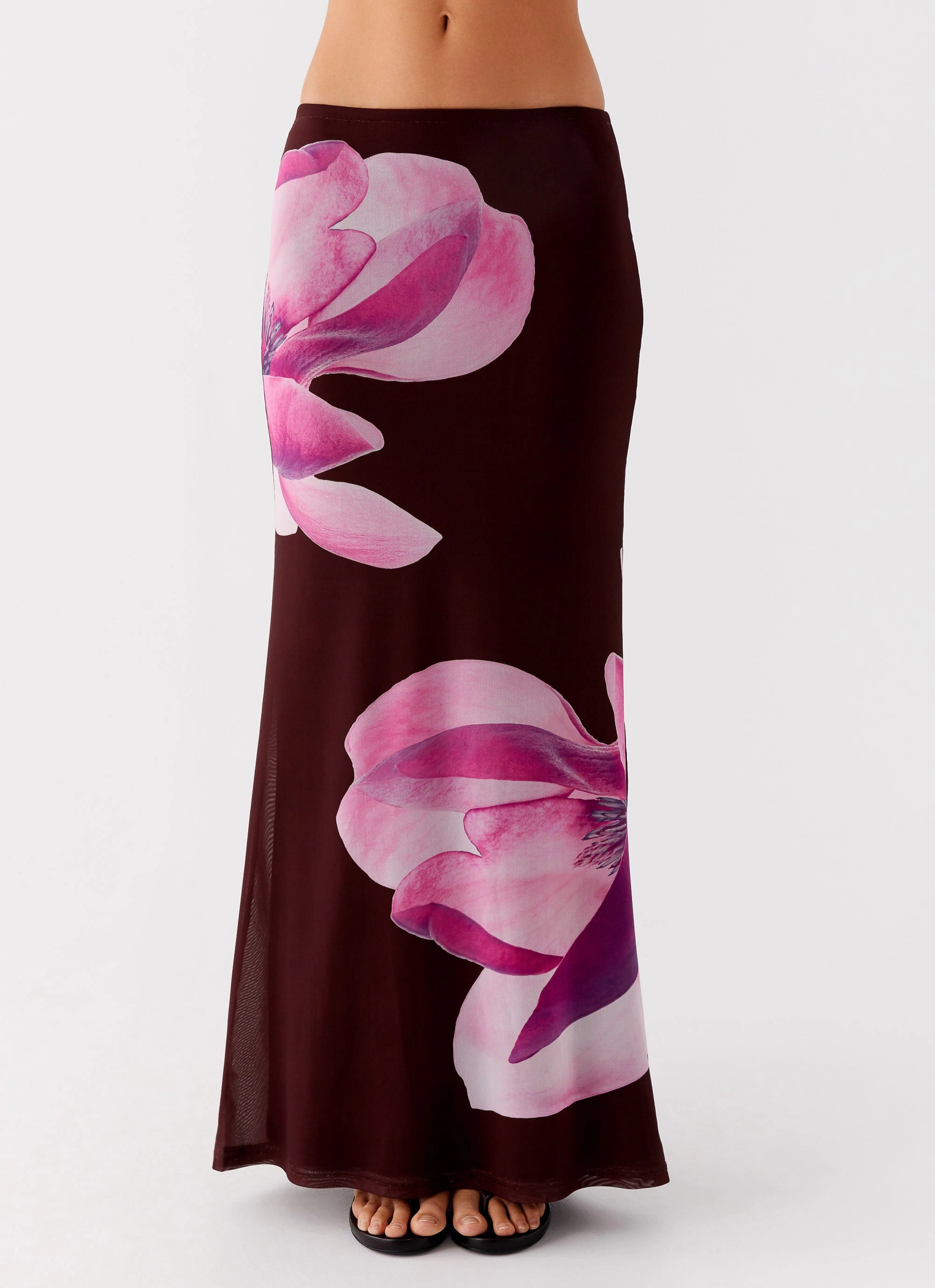 OdorResistantFinish Alpha Maxi Skirt - Dark Chocolate