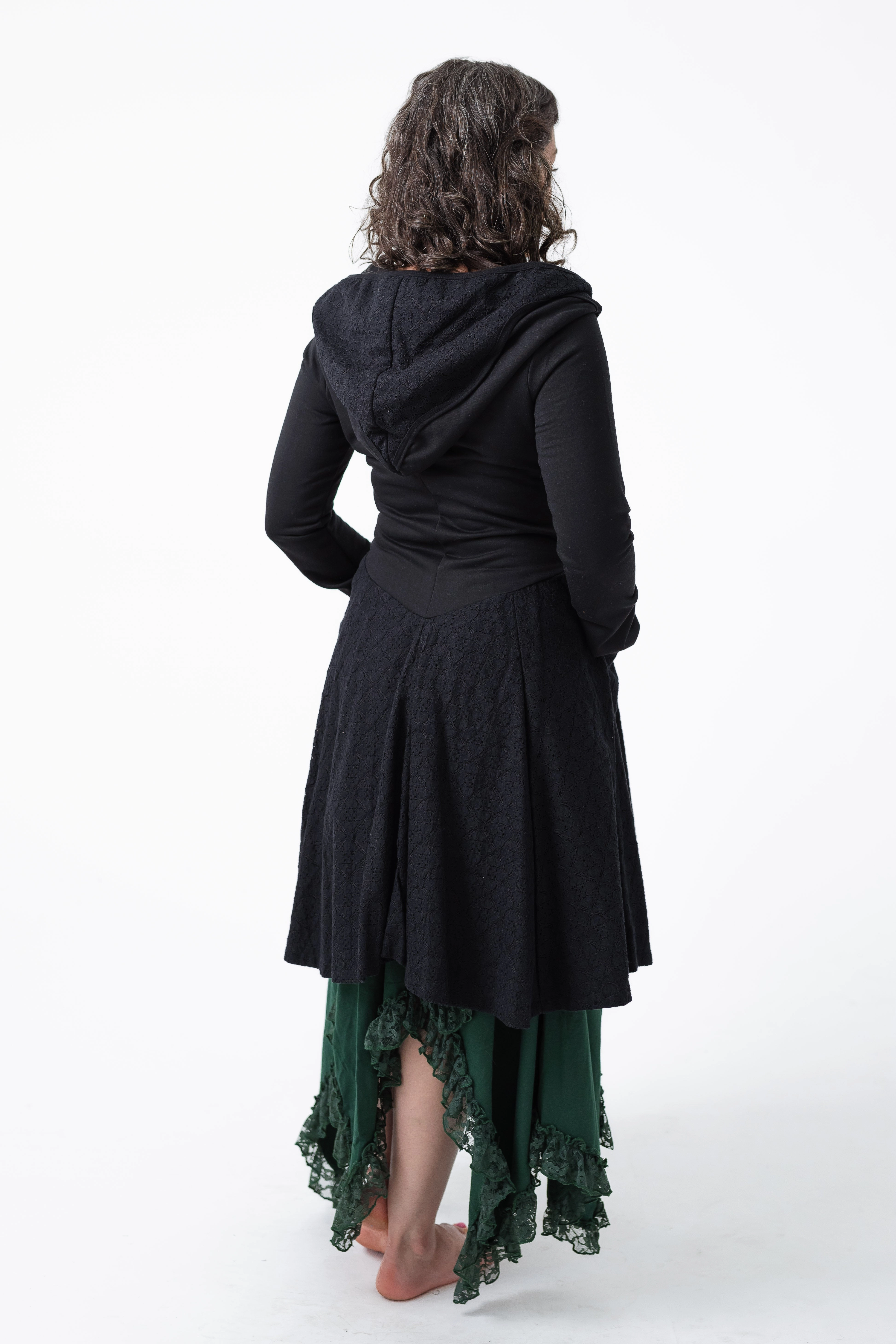 Comfort Stretch Fabric Single Breasted Elf Coat