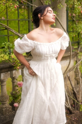 Osmanthus 01 | maxi linen dress LightweightDesign