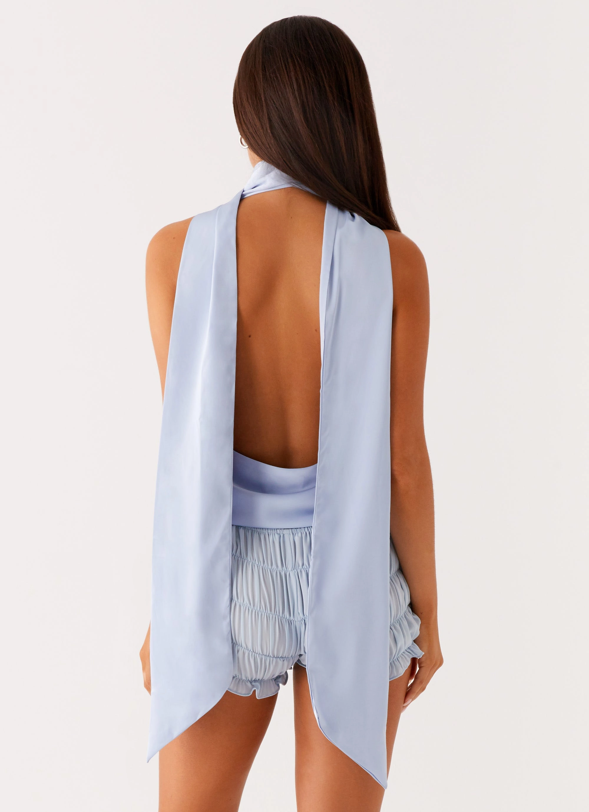 Catching Feelings Top - Blue Water Repellent Finish
