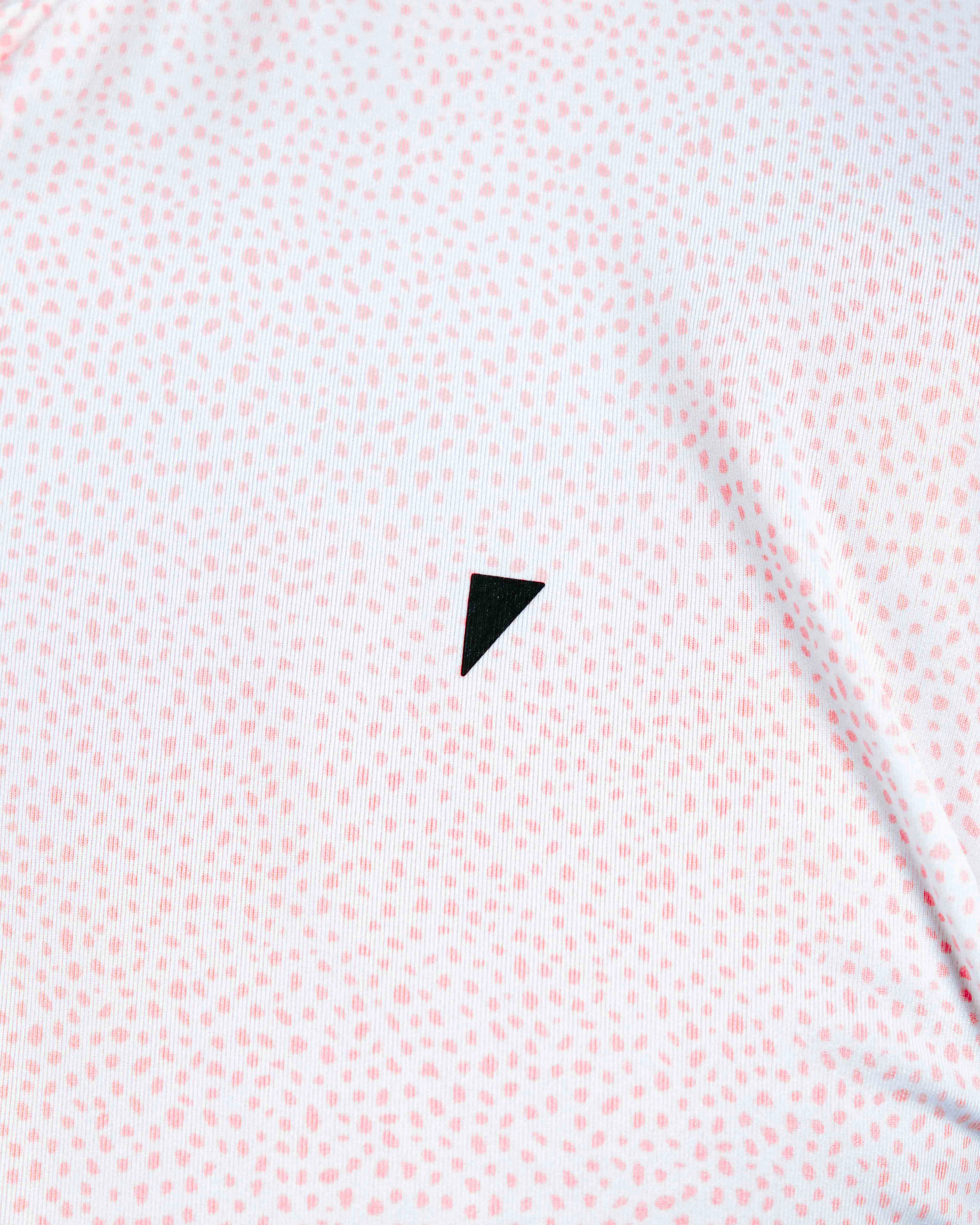 Pink Pebble Blade Polo AdjustableDrawstring Quick-Dry