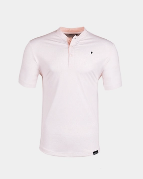 AllDay Comfort Tech Pink Pebble Blade Polo