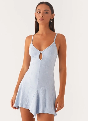 Surry Mini Dress - Blue High-Fashion