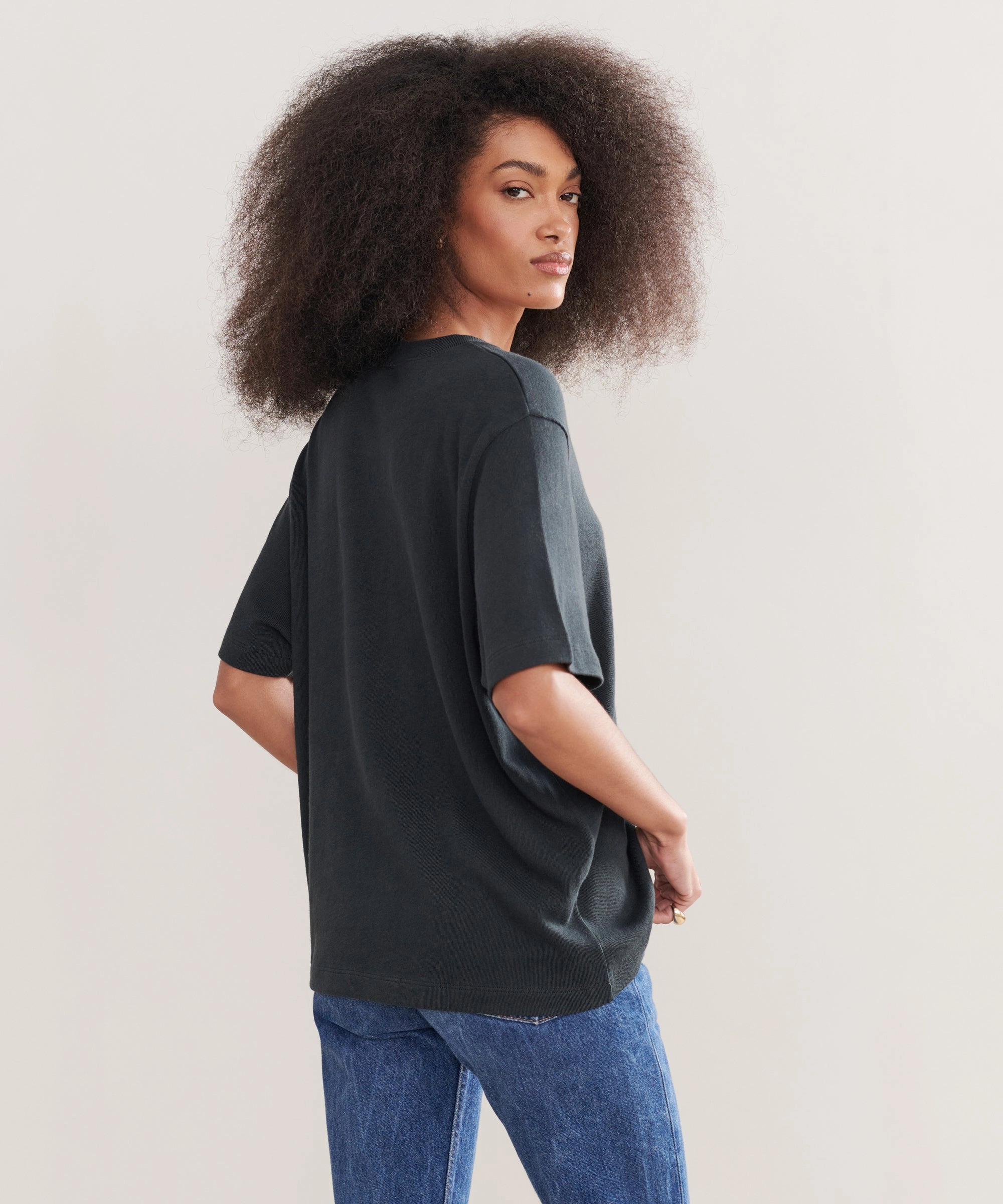 Relaxed Tee Comfortable Design AntiOdor