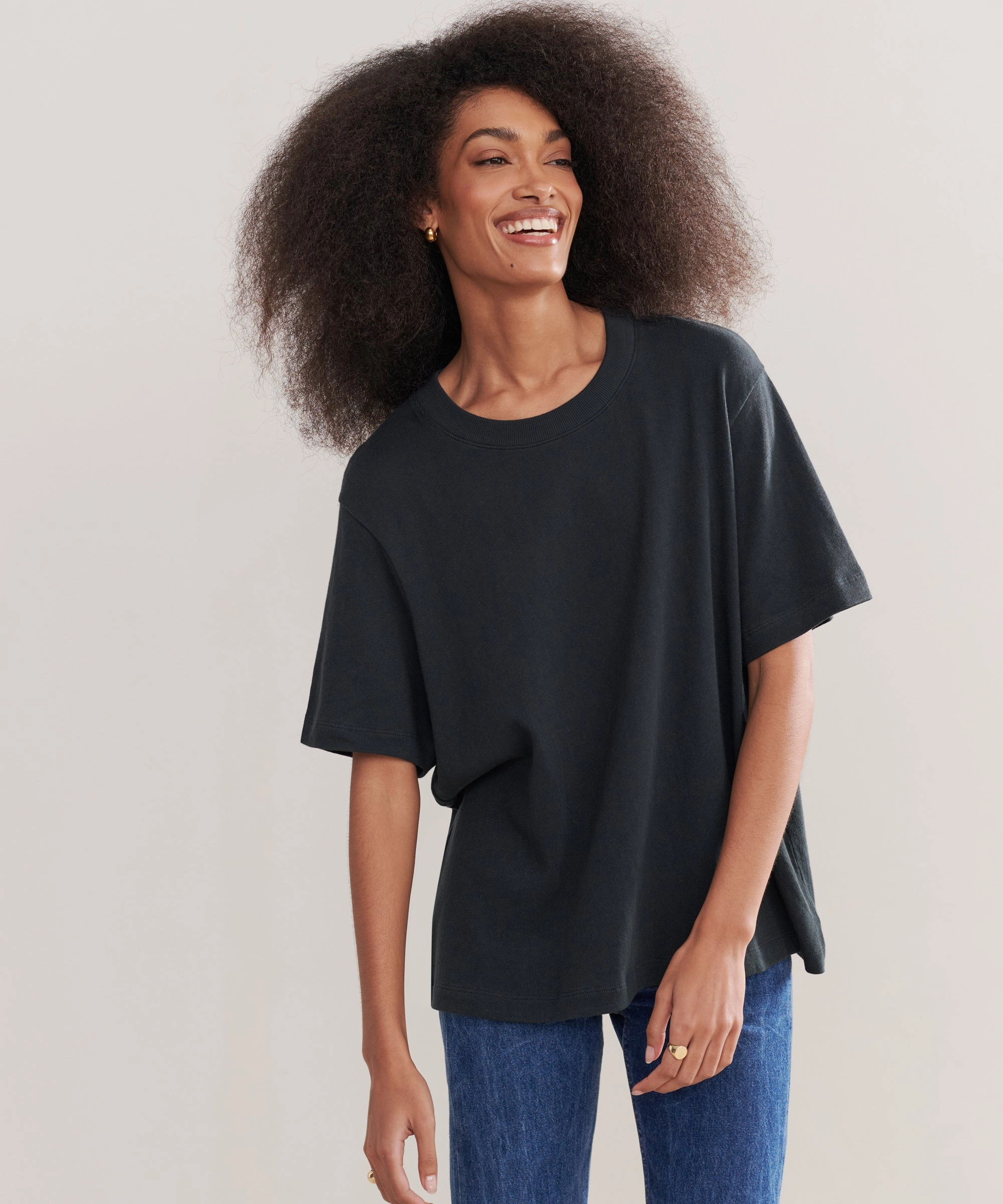 NoSlip Grip ReinforcedStitching Relaxed Tee