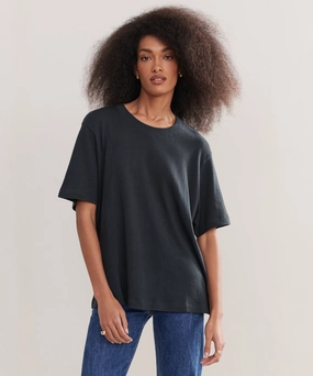 Ultraviolet Protection Fabric Lightweight Material Relaxed Tee