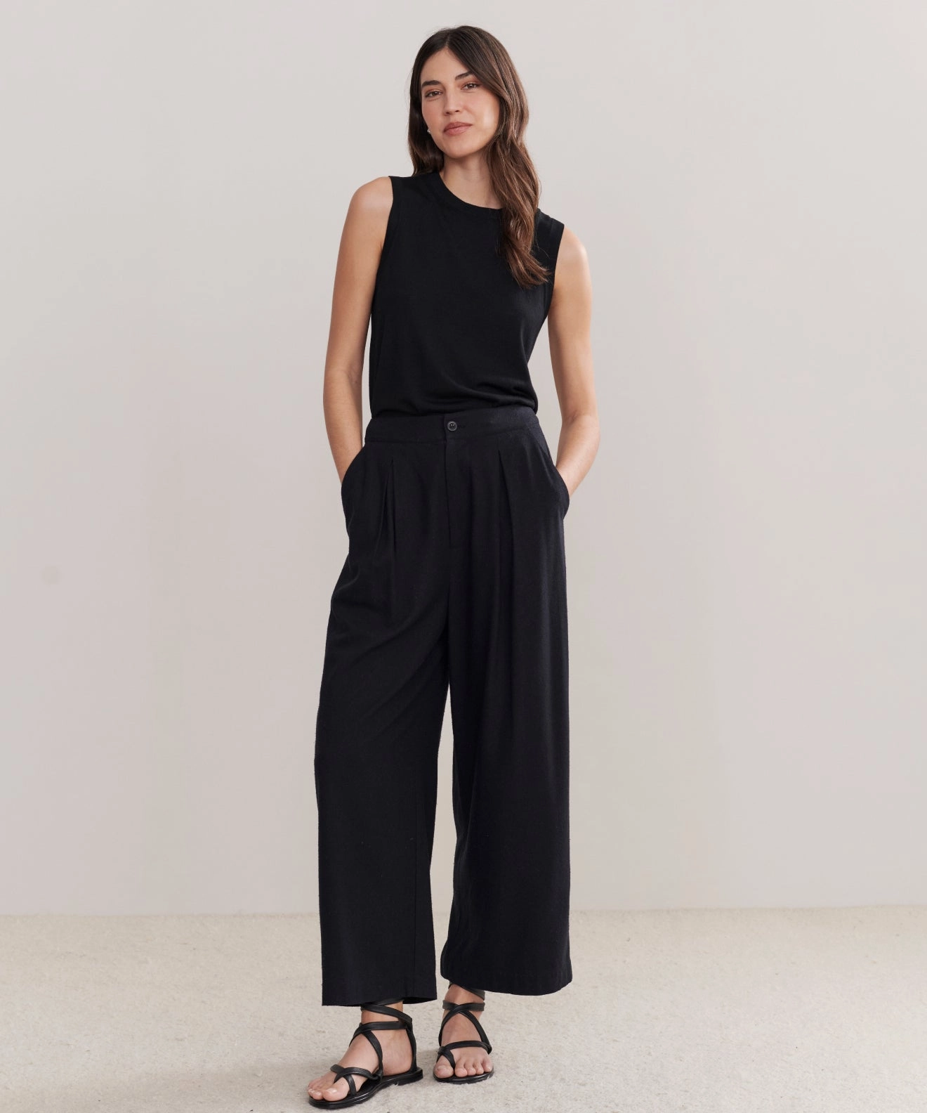 Travel Friendly Relaxed Trouser