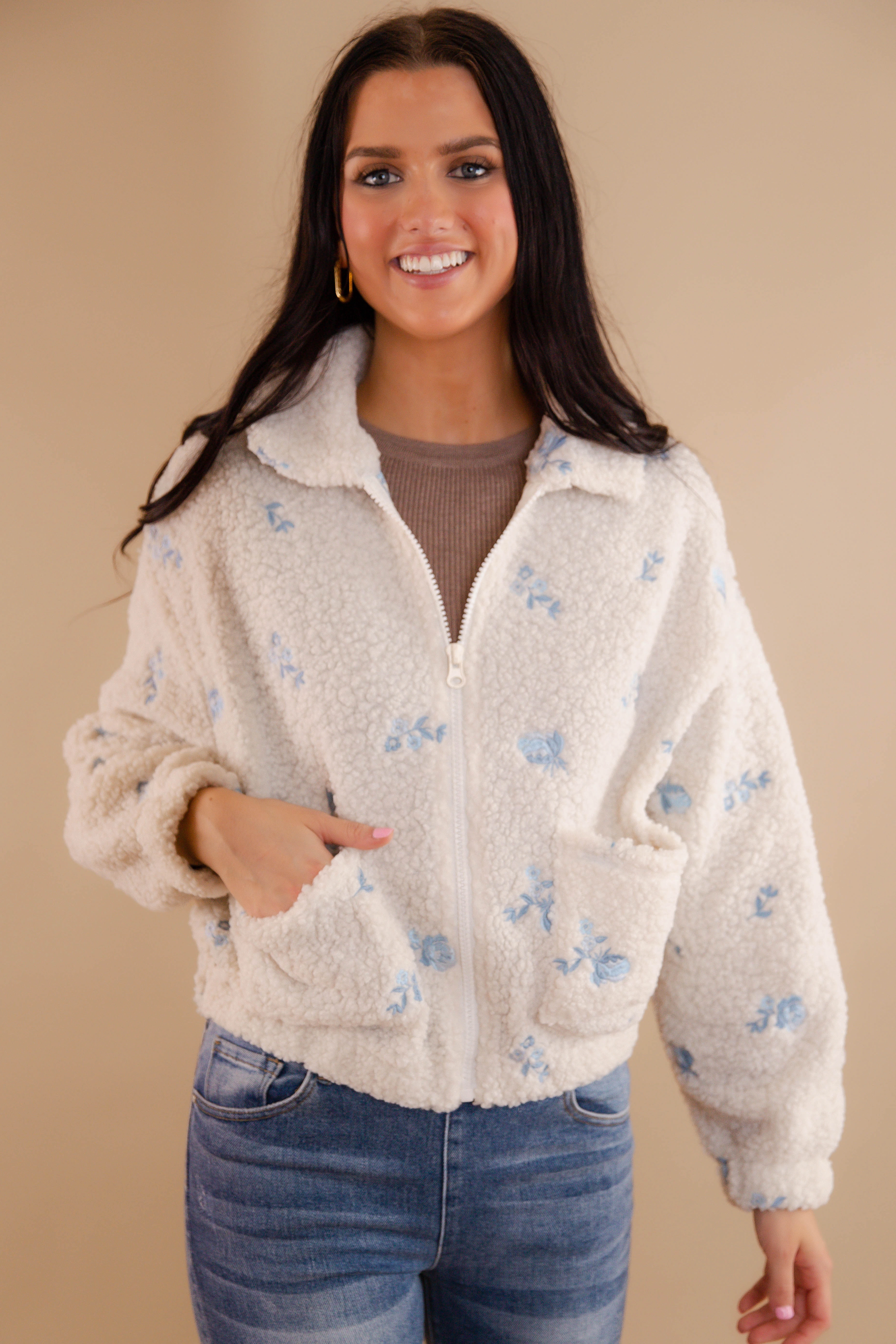 Rest Assured Zip Up Jacket LightReflectiveTrim