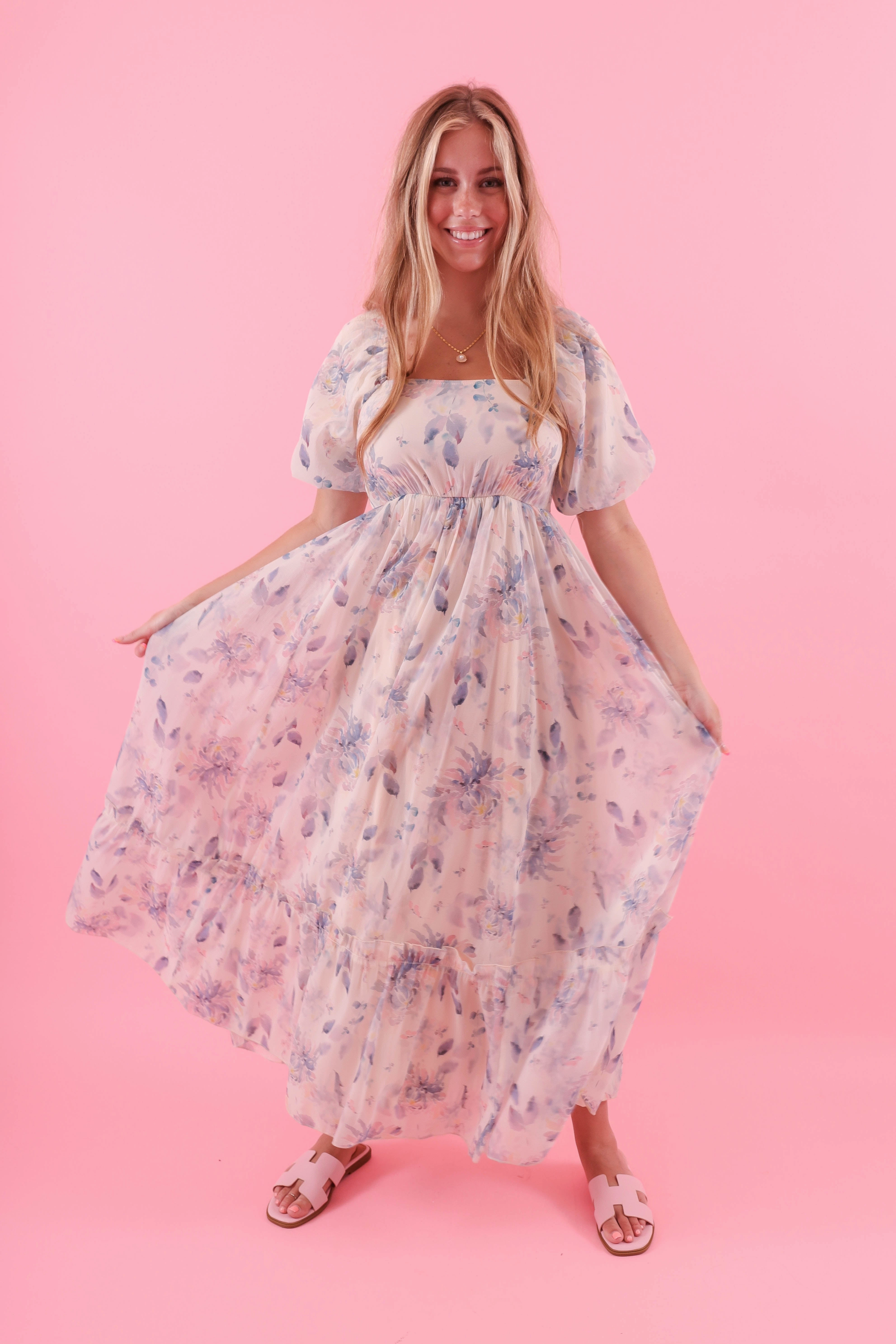 RESTOCK: A Glimpse Of The Past Maxi Dress Special-Edition