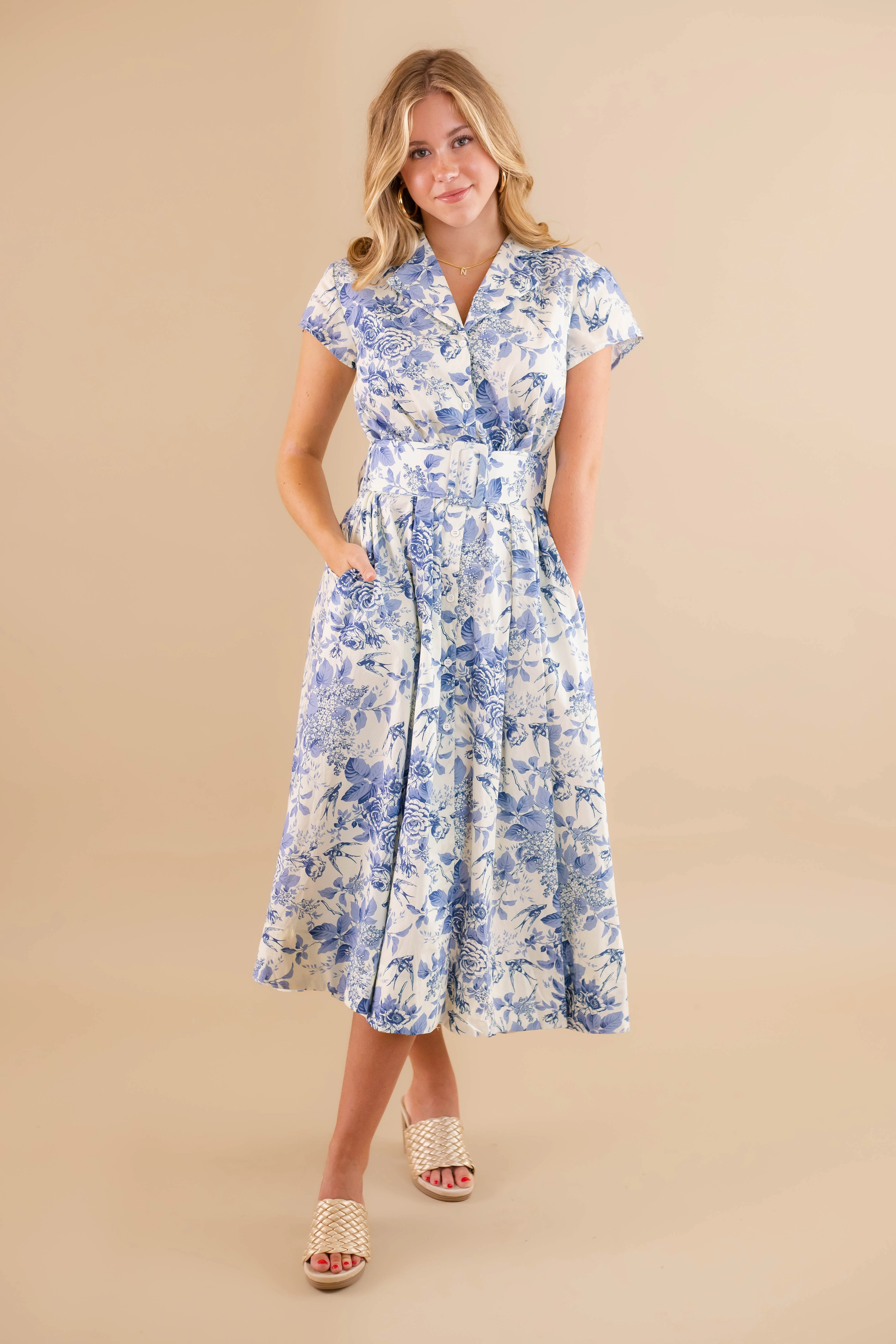 Event Perfect Street Edge RESTOCK: An Optimist At Heart Midi Dress