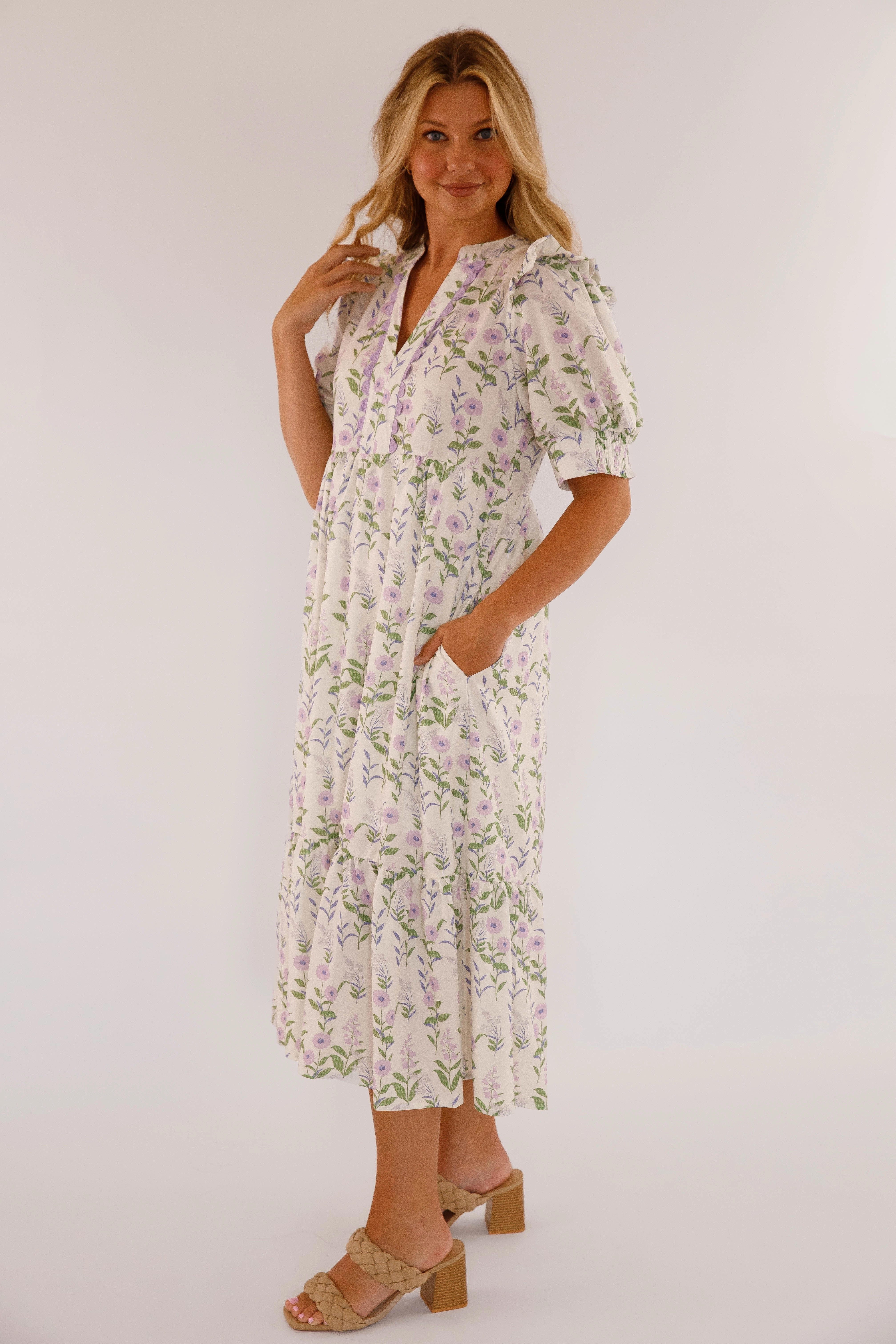 Body Positive Simple Yet Elegant RESTOCK: French Countryside Midi Dress