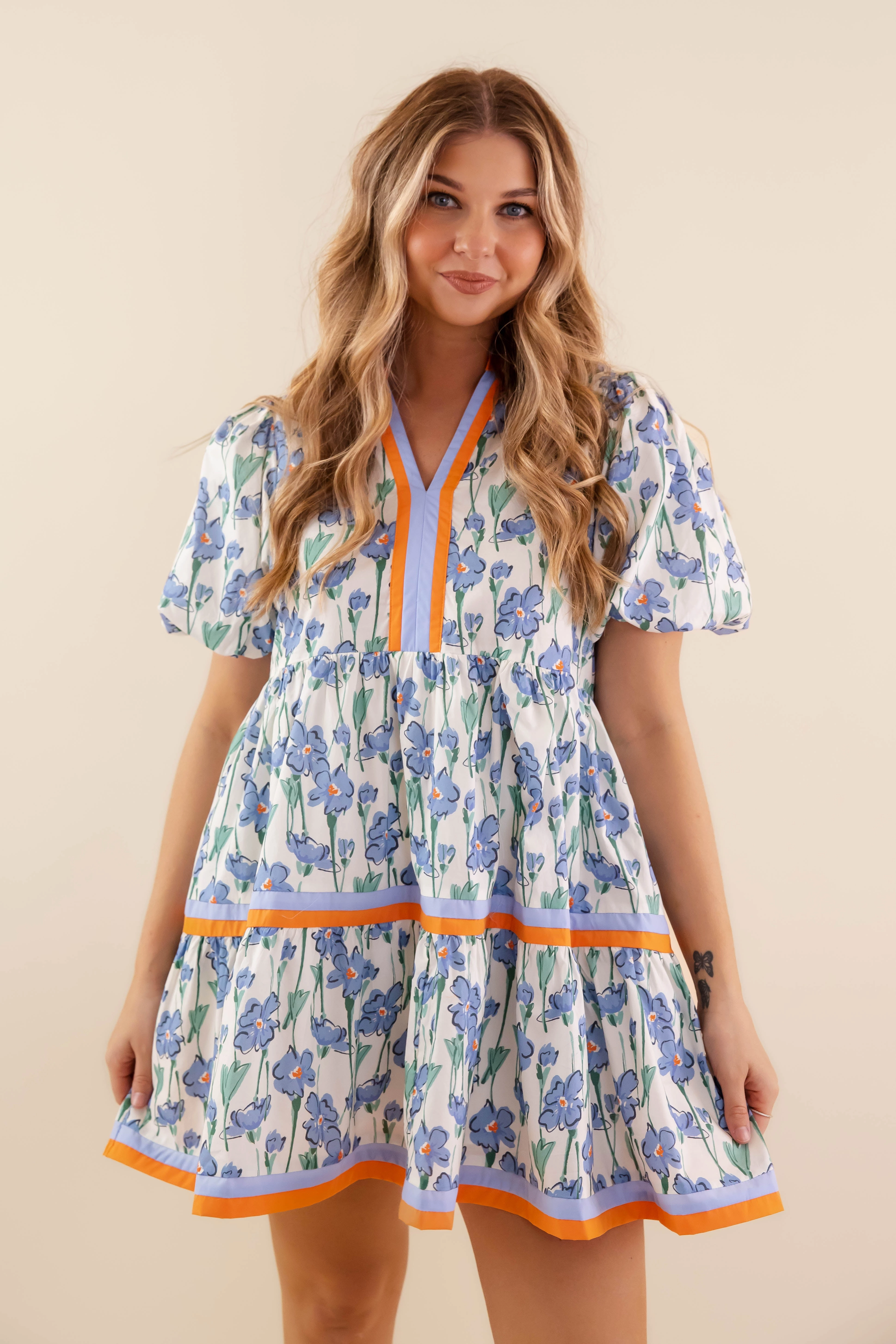 RESTOCK: Gentle On My Mind Dress Nordic Plain Scandi Light