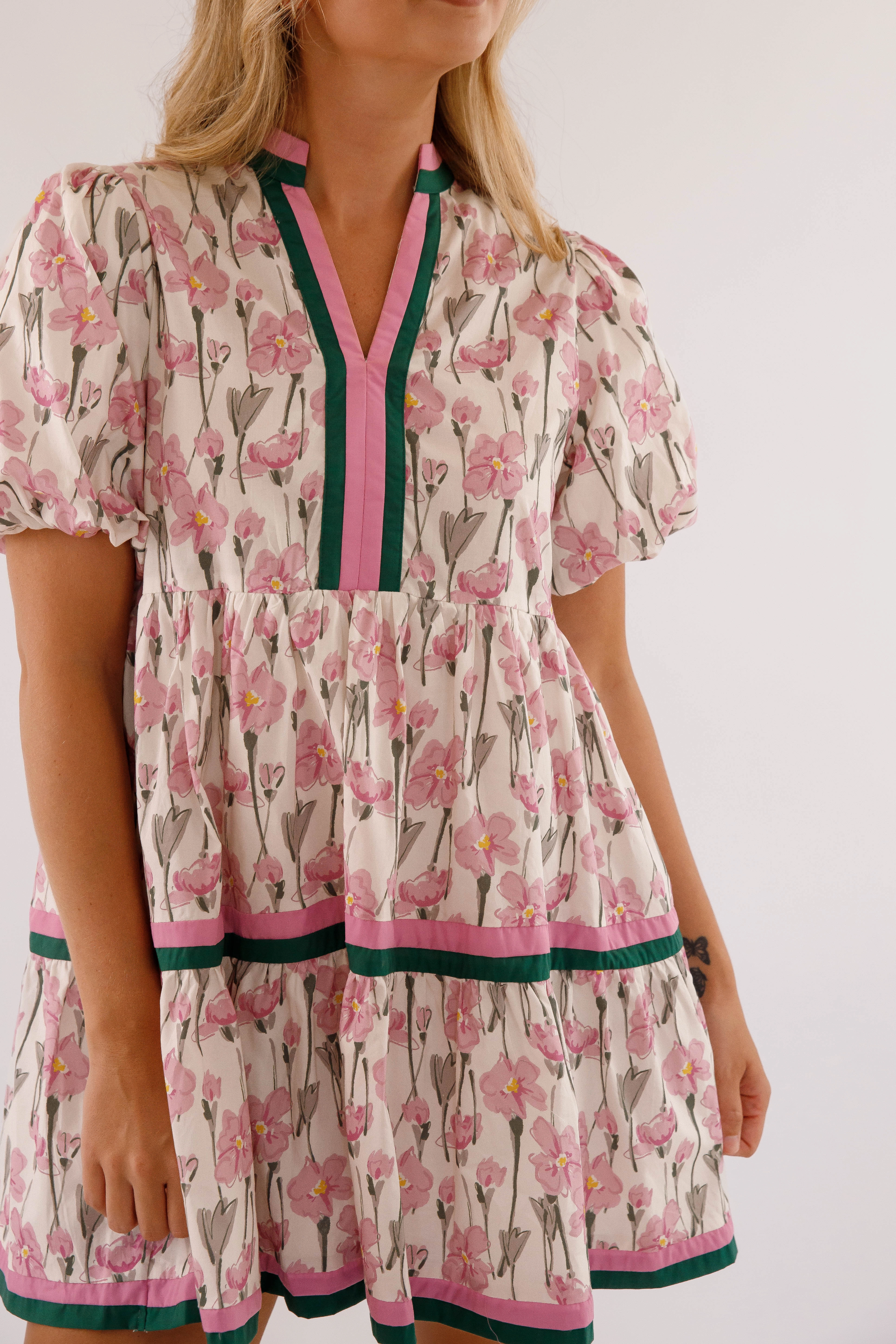 animal-print Limited-Edition RESTOCK: Gentle On My Mind Dress-Purple