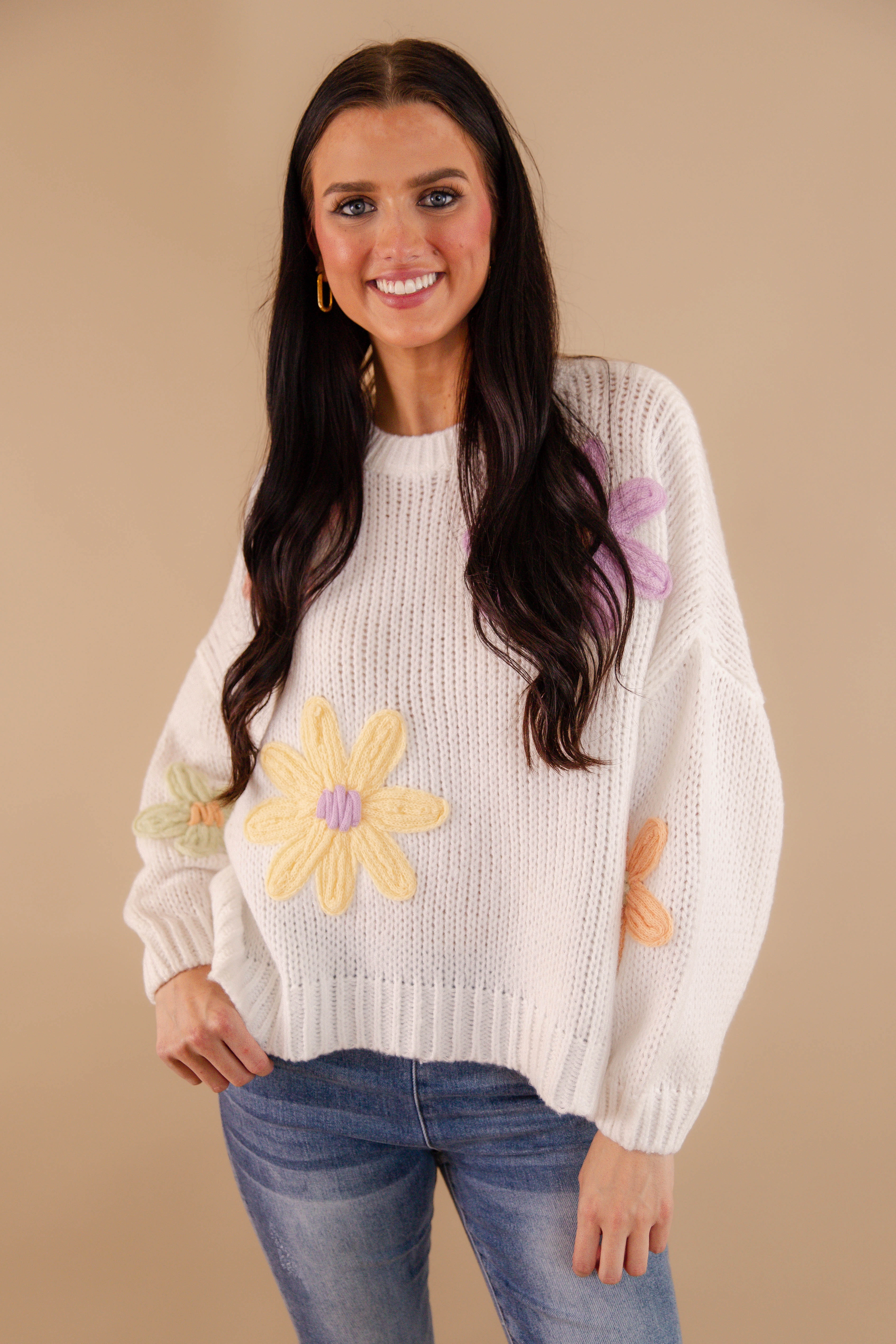 Layered Ply Construction RESTOCK: Growing Strong Sweater
