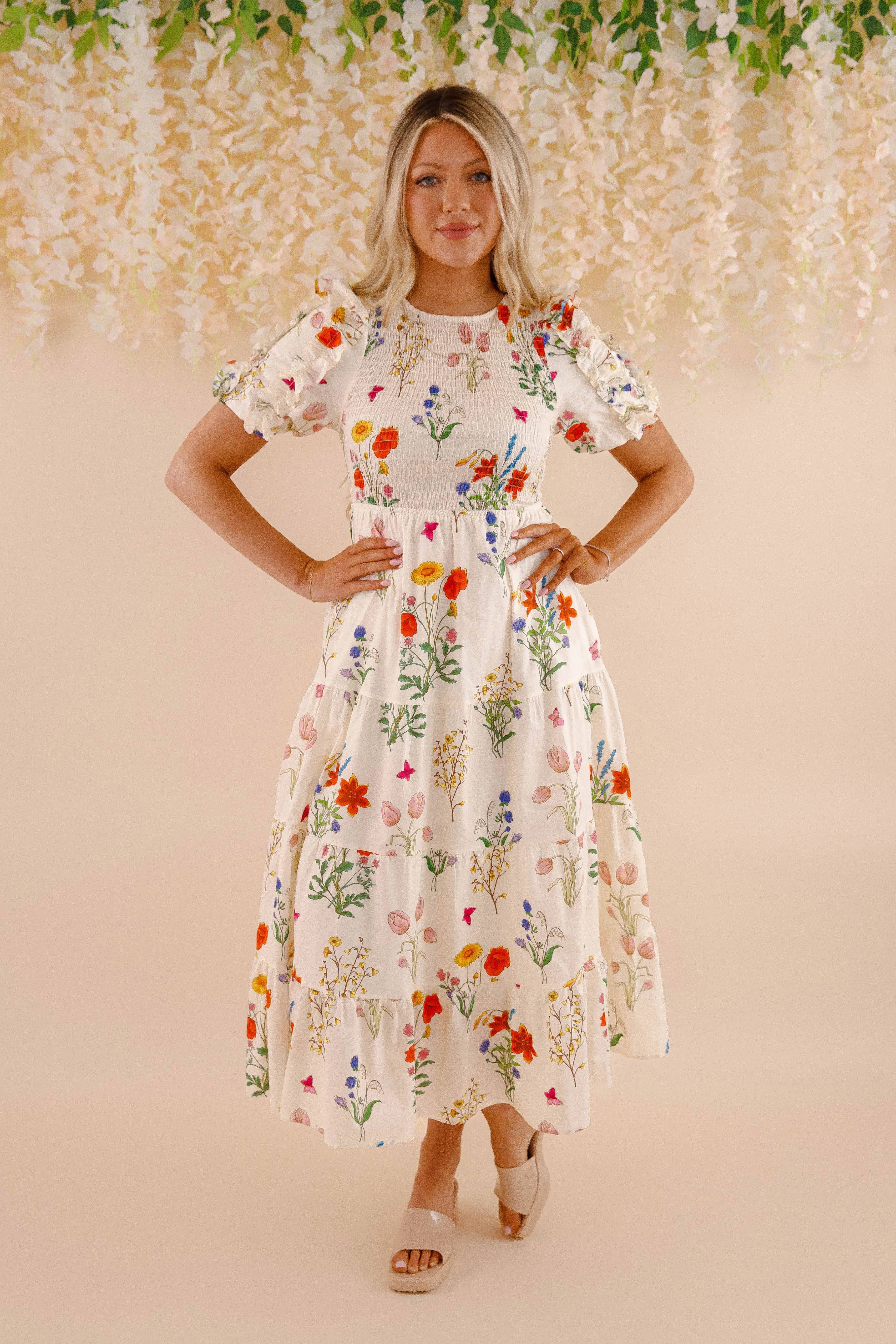 RESTOCK: My Own Experience Midi Dress Fashionable Layer Vacation Outfit