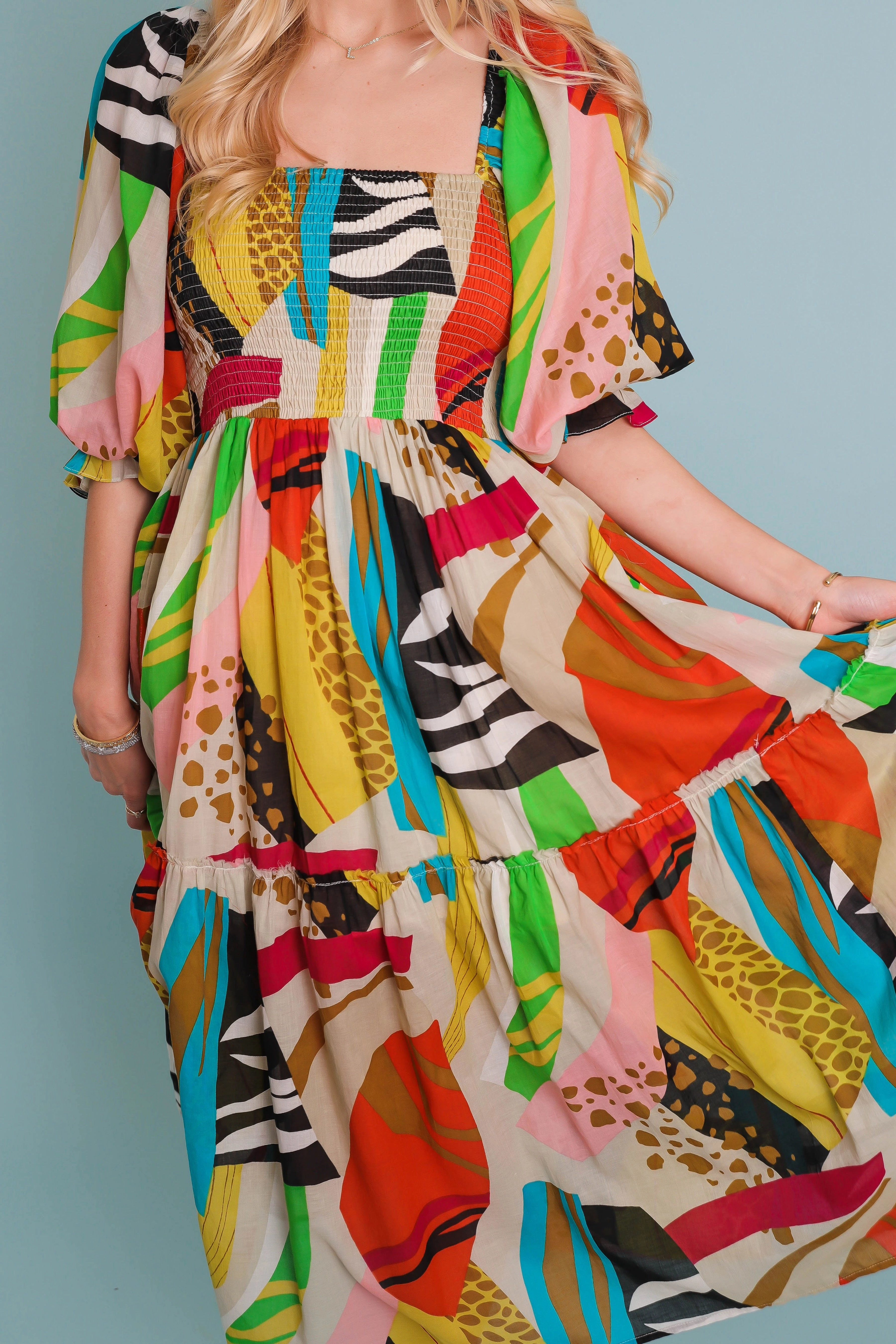 RESTOCK: Popular Opinions Dress Luxe Comfort Artistic Vibe