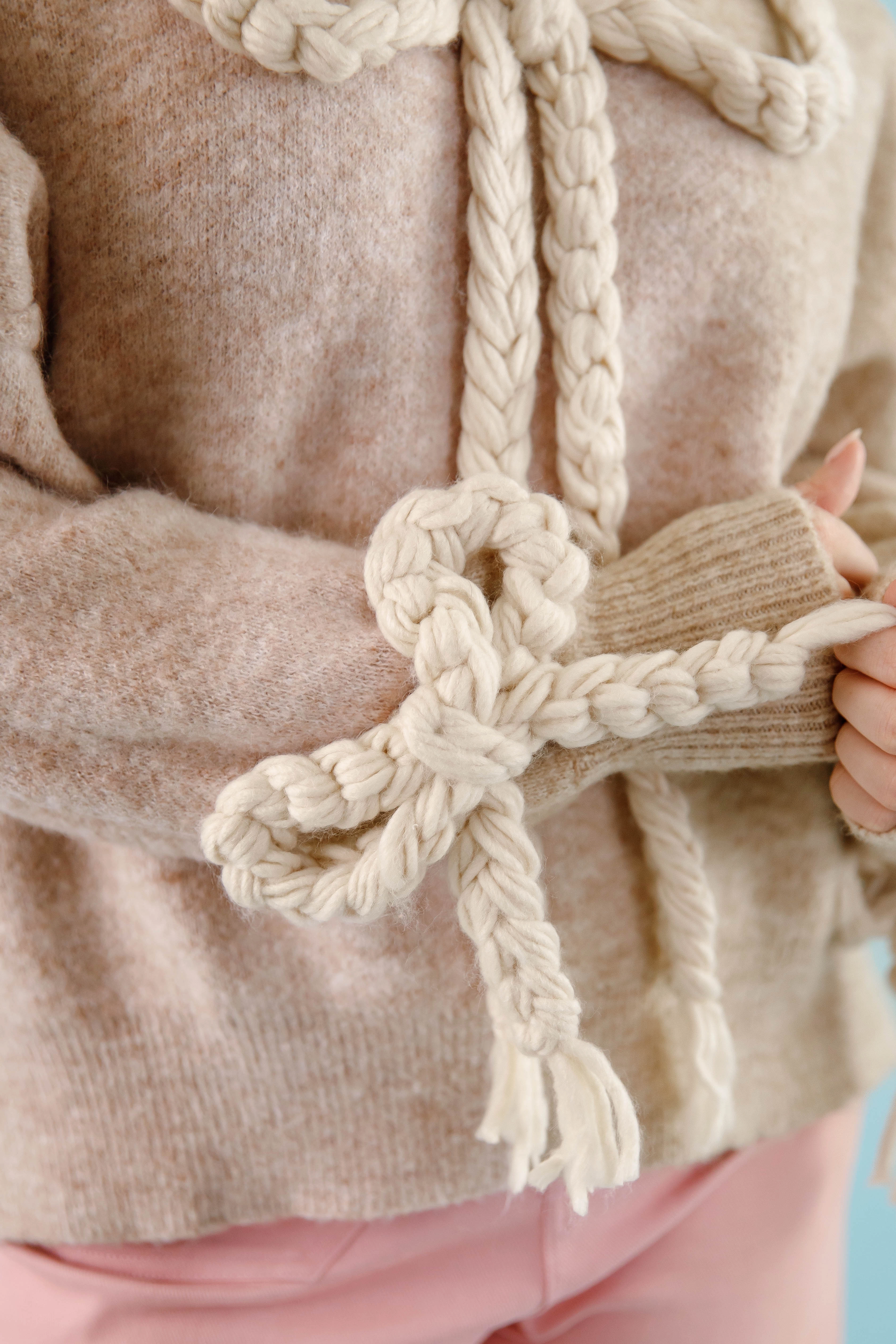 RESTOCK: Searching For A Cowboy Sweater MultiPurposeUtility AdjustableHem