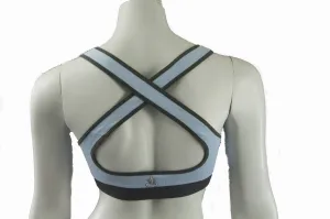 Reticulate Sports Bra Blue