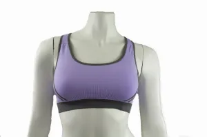 Reticulate Sports Bra Purple