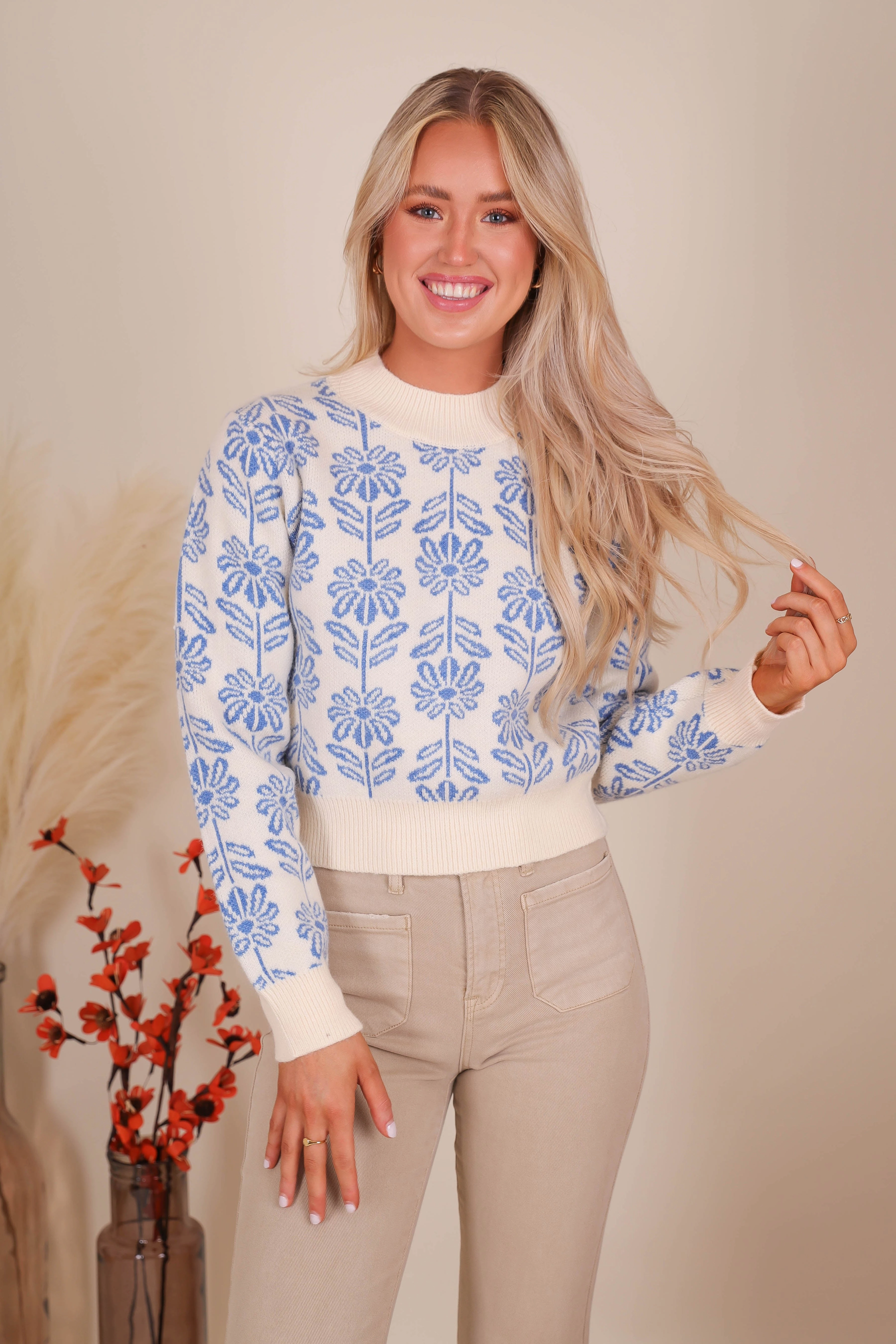 Self Fabric Tie Closure RETOCK: Power in Patience Sweater