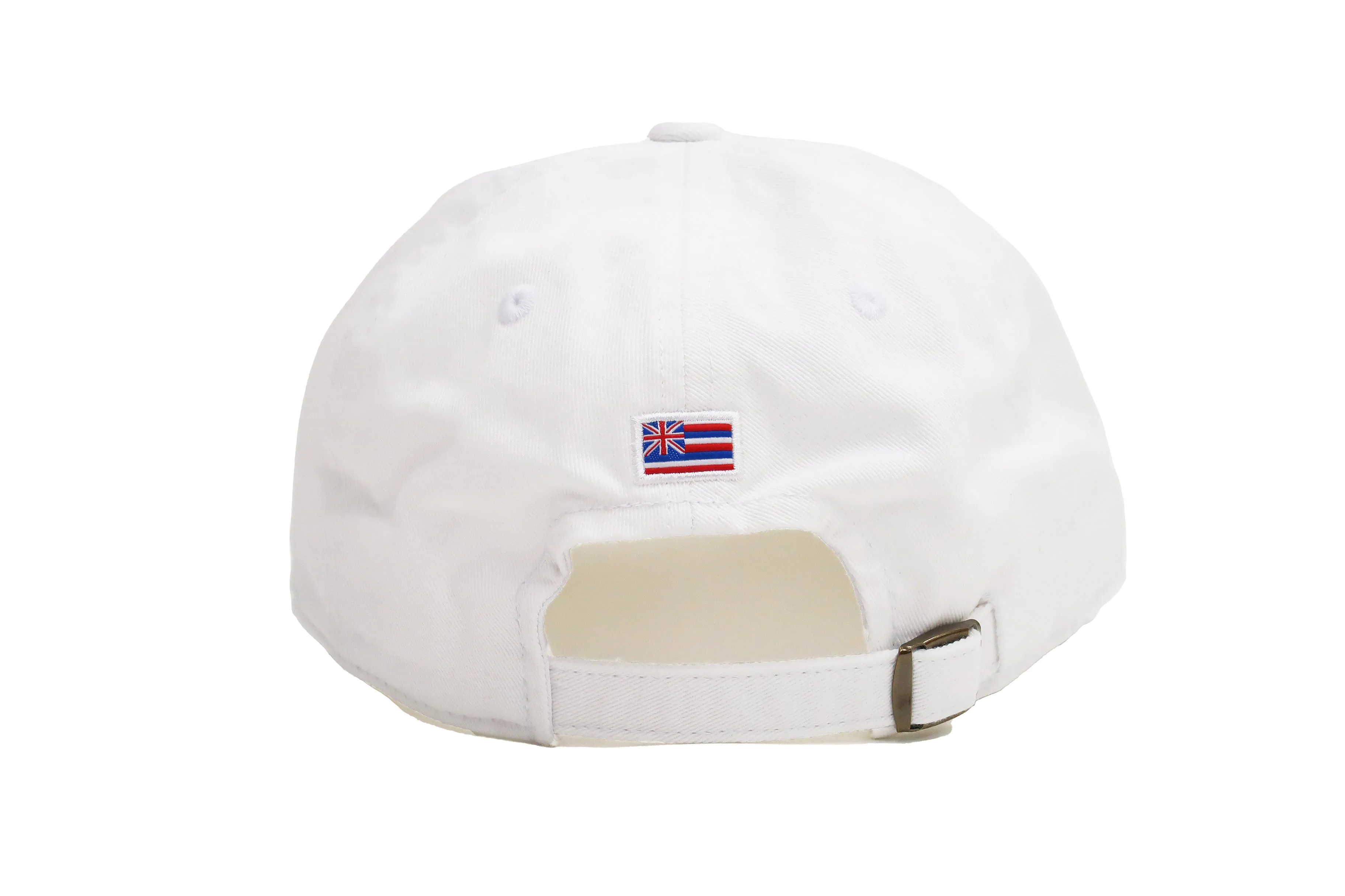 Reyn Spooner Cap Men's Classic Cotton Twill Hat with Embroidered Patch A000150221 502-A0001 White