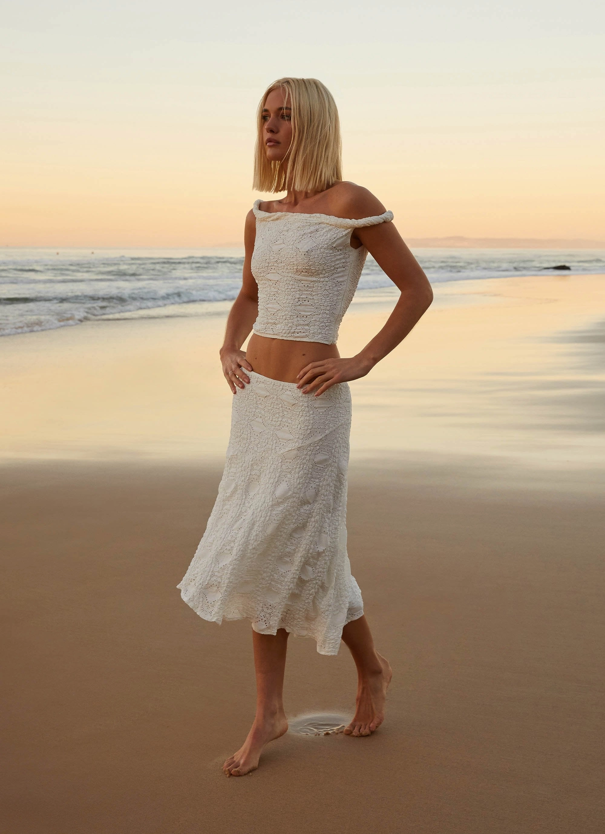 LightweightDesign Diamond Sky Top - White